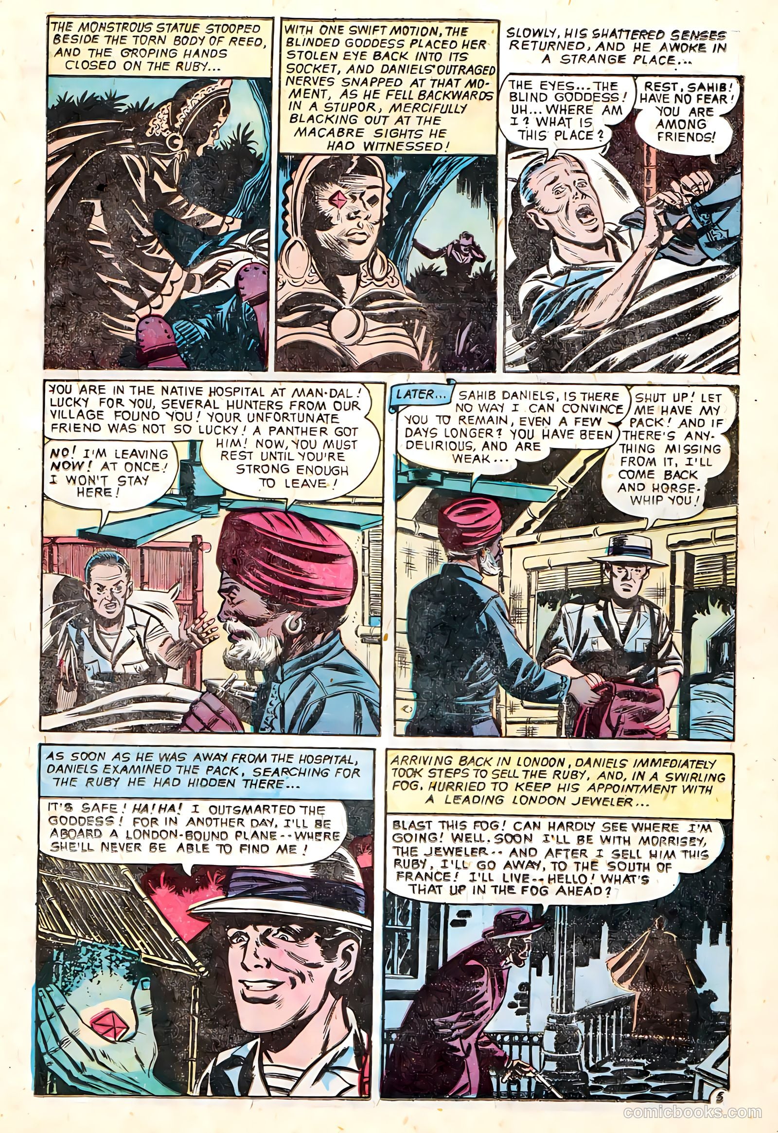 Baffling Mysteries #8 (1952) — page 15 of 36