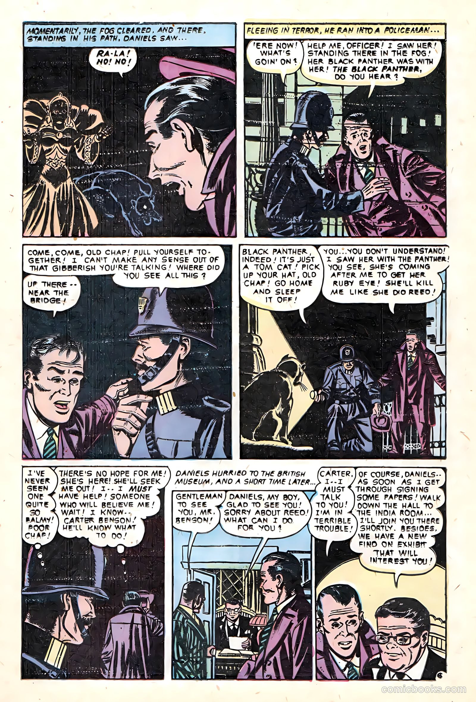 Baffling Mysteries #8 (1952) — page 16 of 36