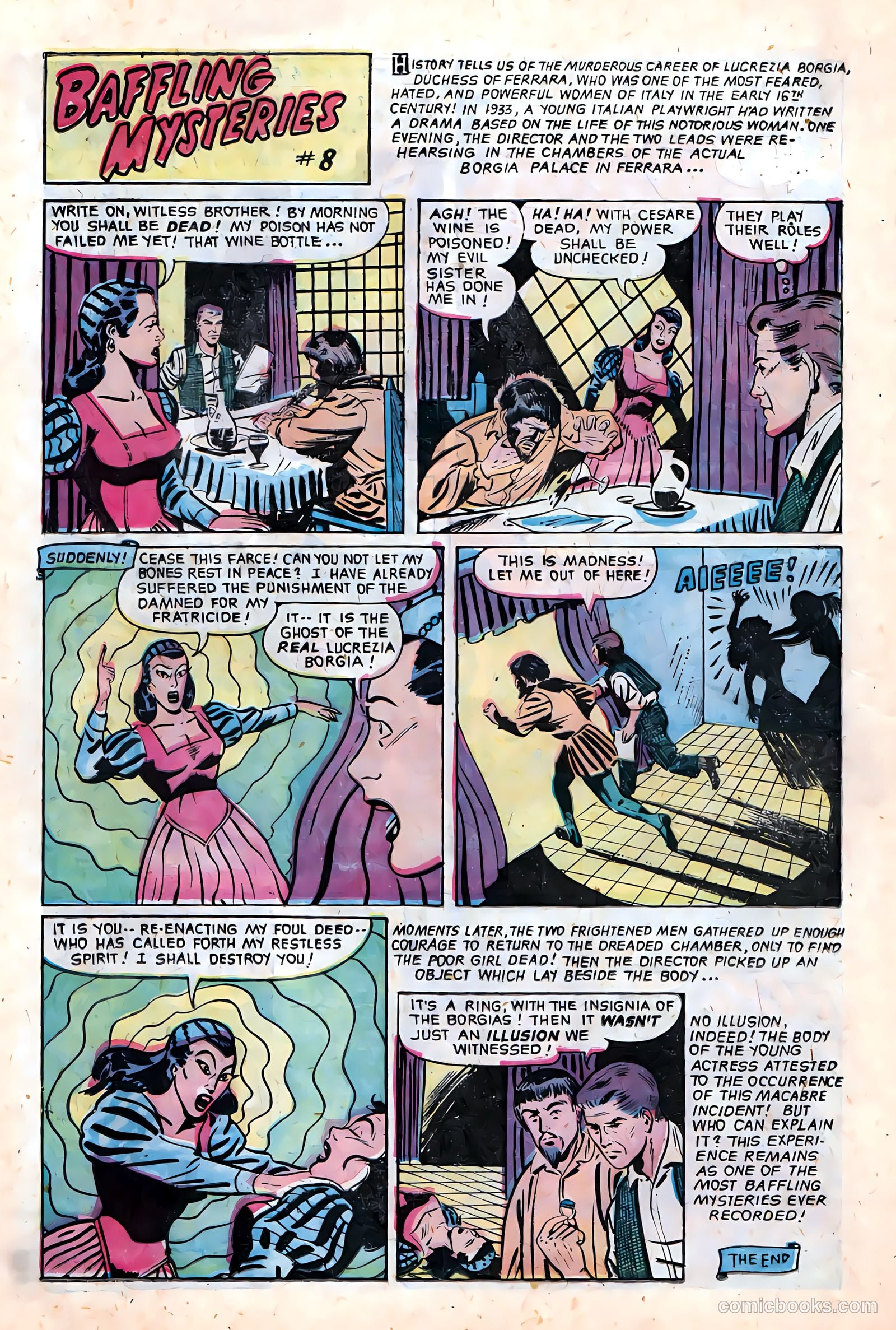 Baffling Mysteries #8 (1952) — page 18 of 36