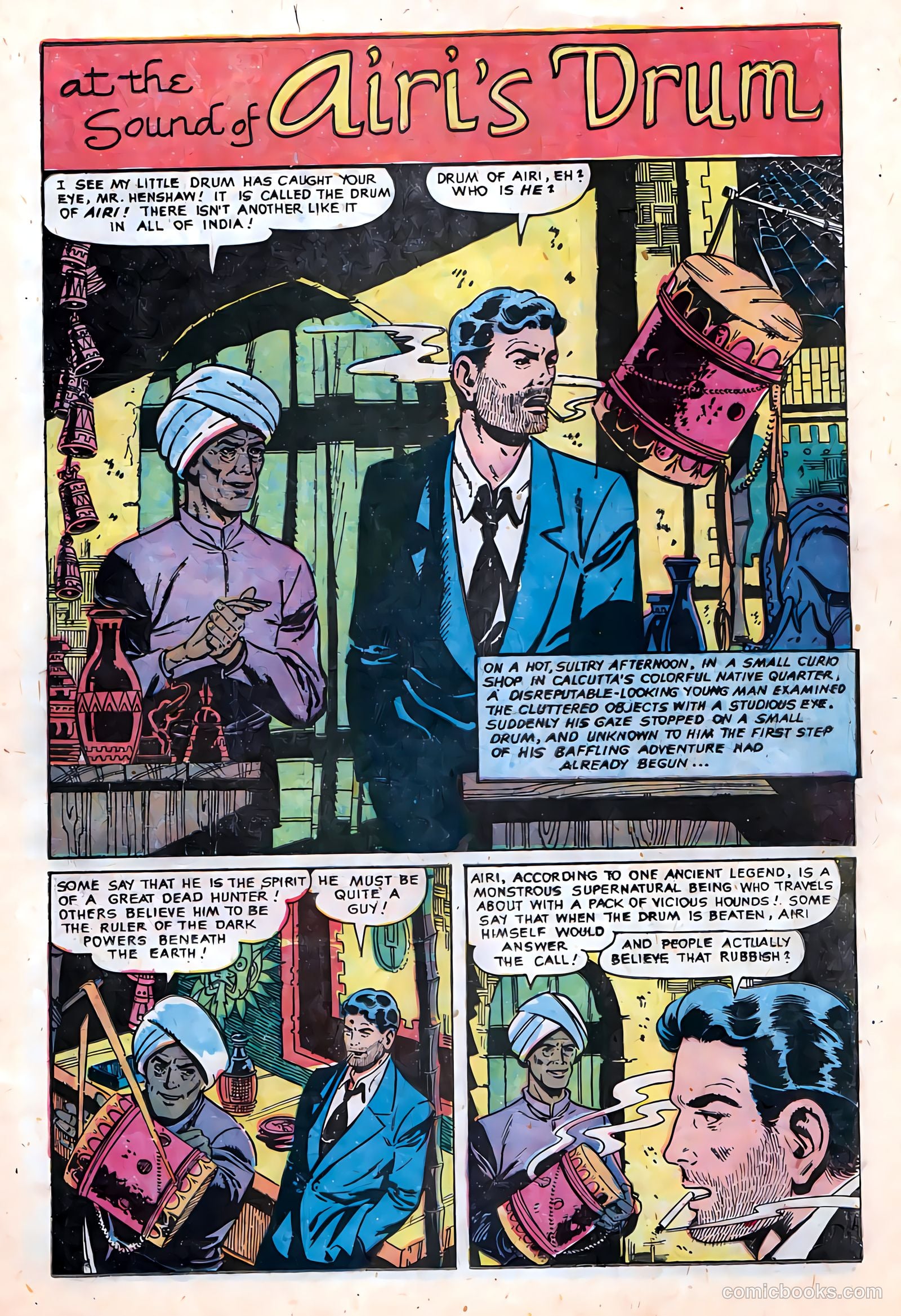 Baffling Mysteries #8 (1952) — page 19 of 36
