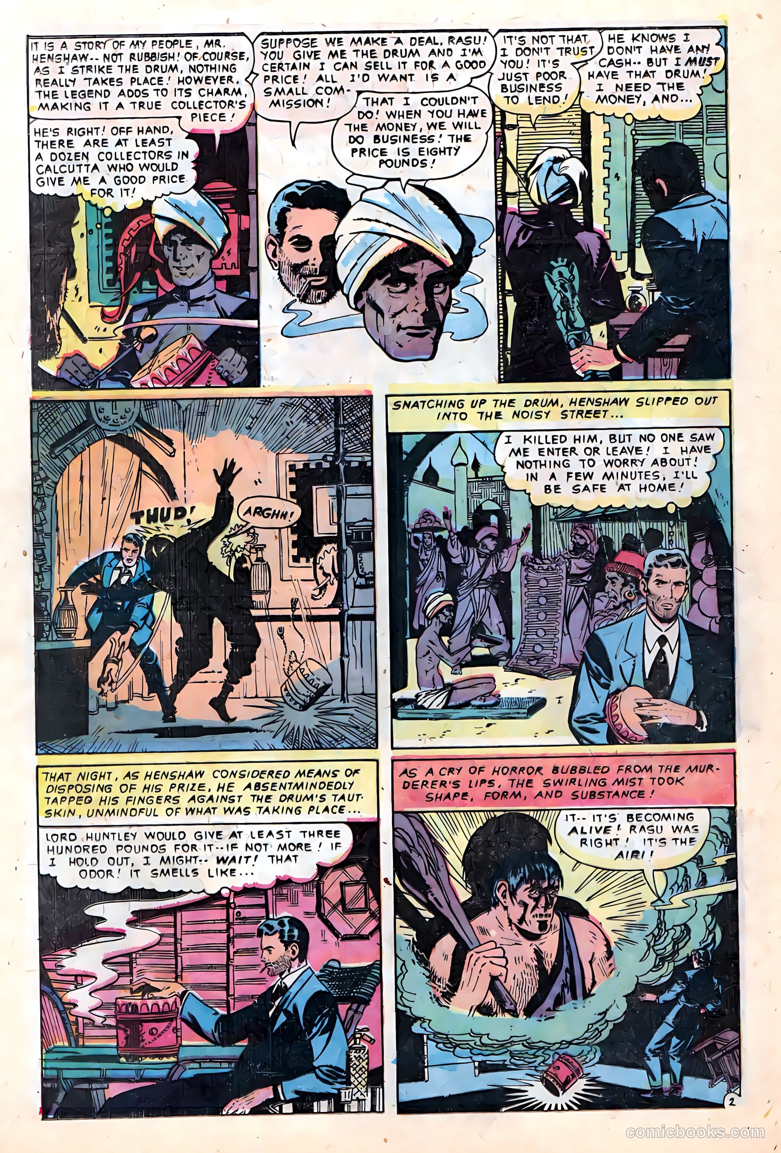 Baffling Mysteries #8 (1952) — page 20 of 36