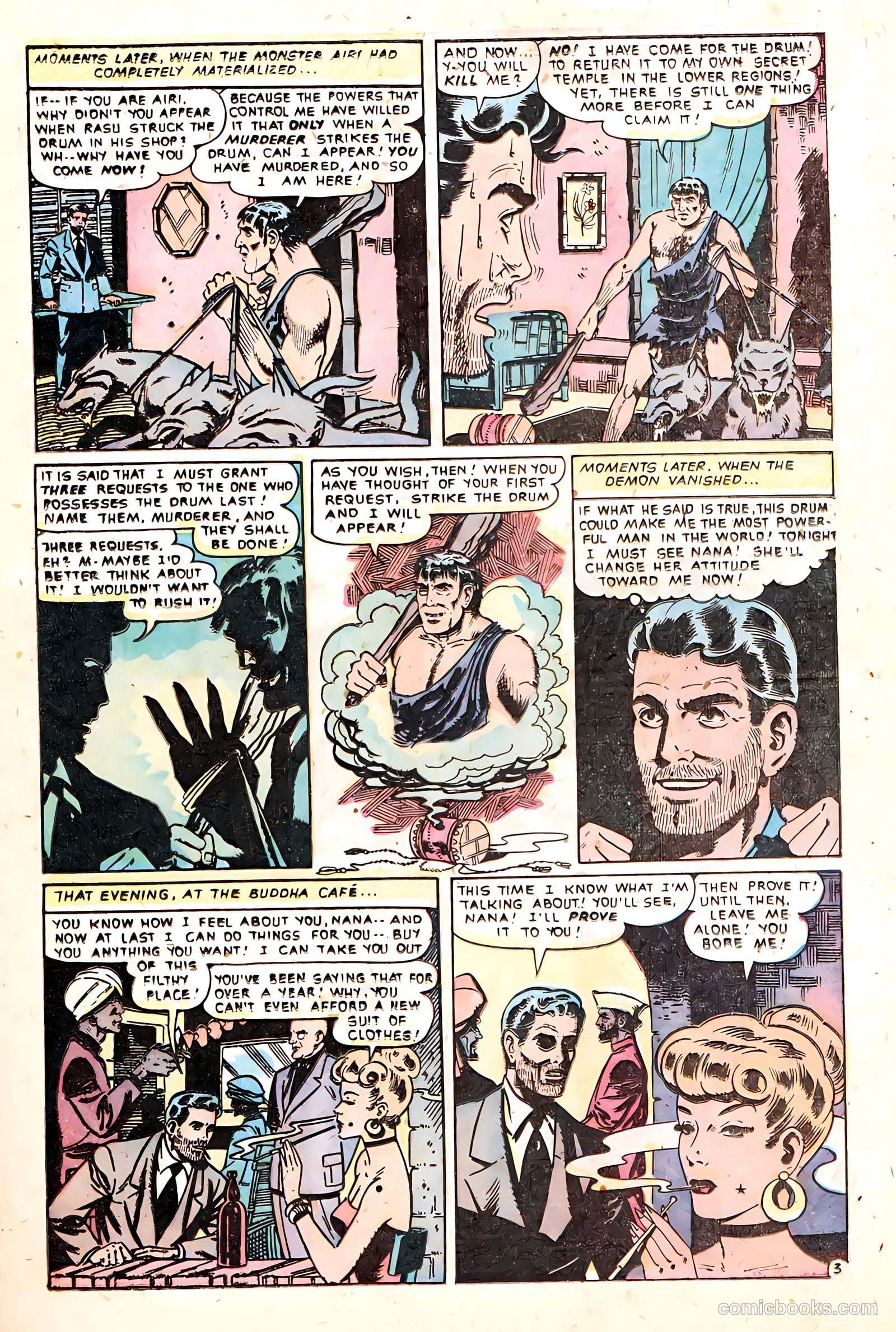 Baffling Mysteries #8 (1952) — page 21 of 36