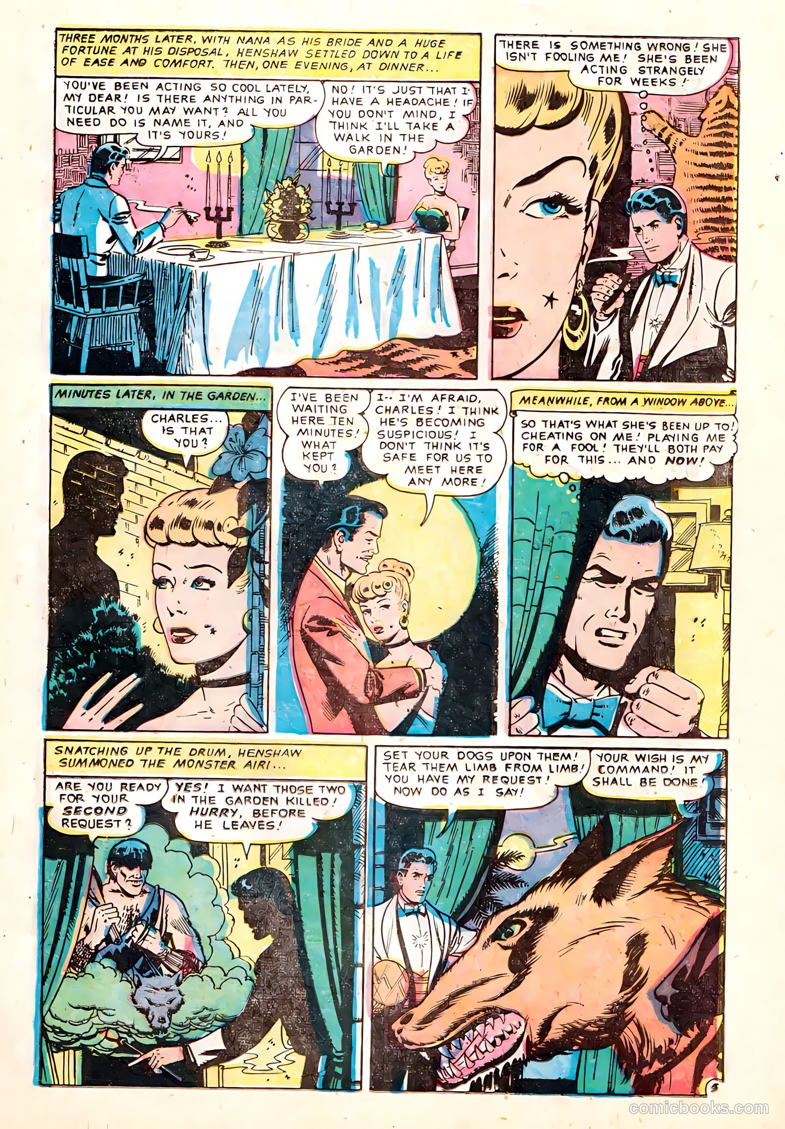 Baffling Mysteries #8 (1952) — page 23 of 36