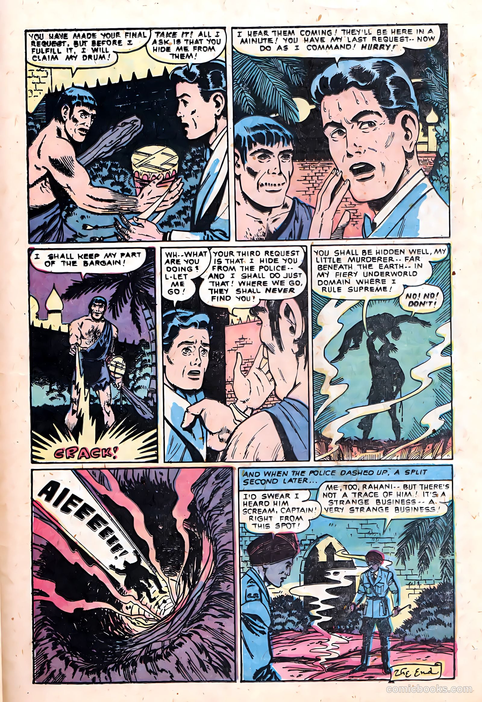 Baffling Mysteries #8 (1952) — page 25 of 36