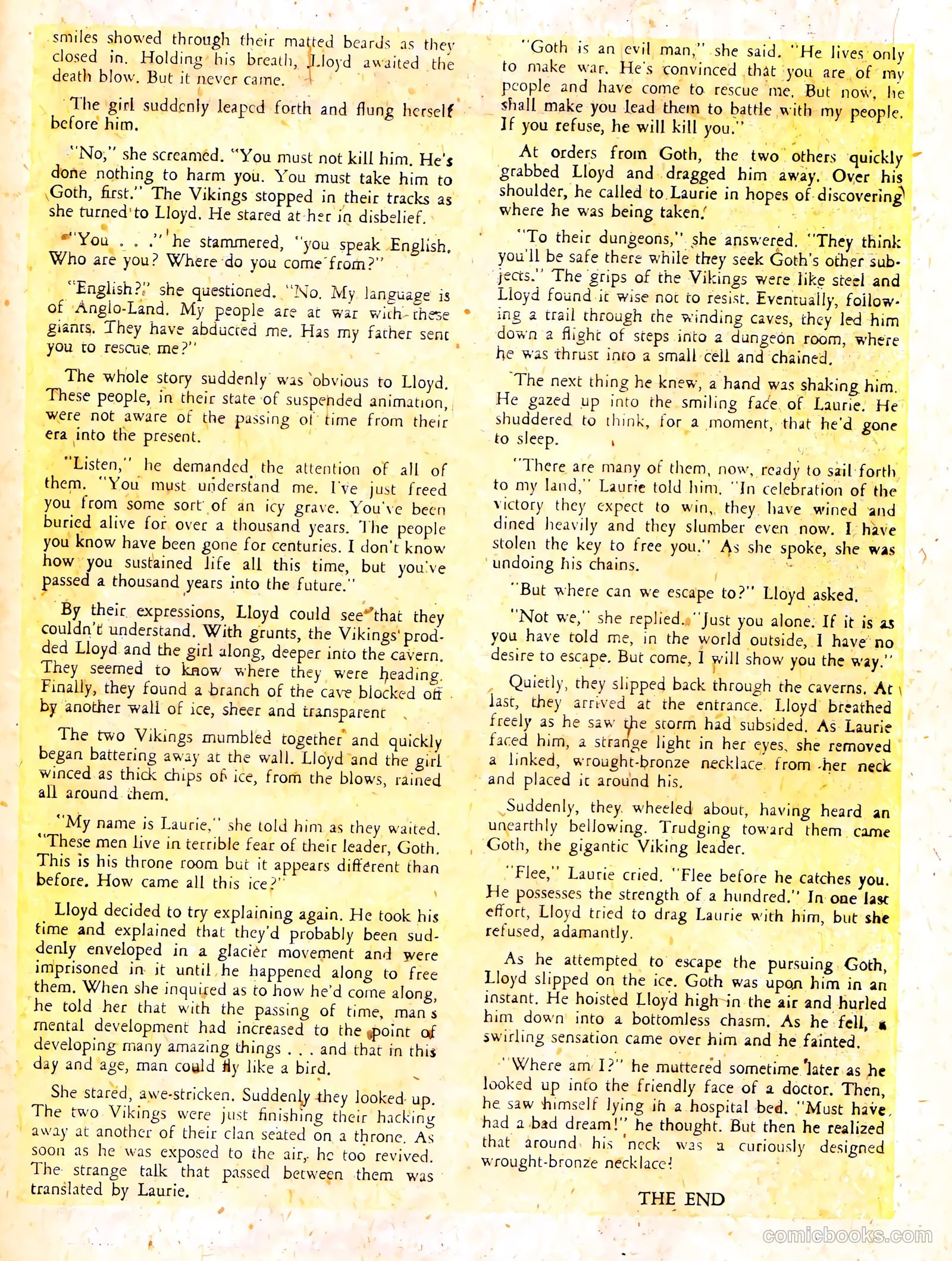 Baffling Mysteries #8 (1952) — page 27 of 36