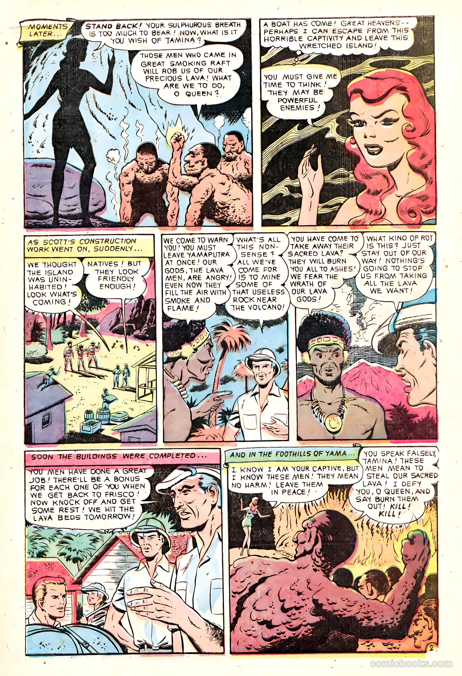 Baffling Mysteries #8 (1952) — page 29 of 36