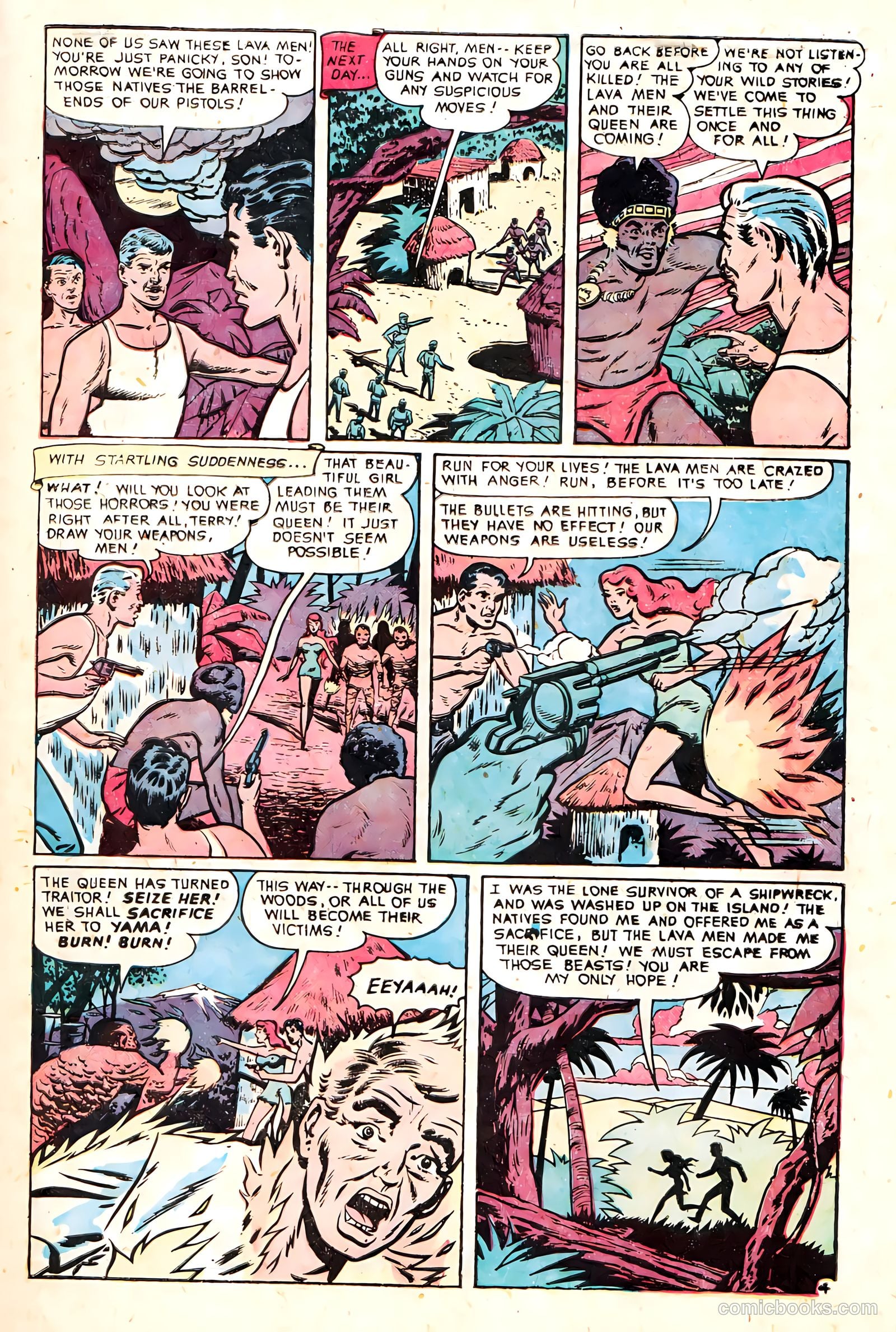 Baffling Mysteries #8 (1952) — page 31 of 36