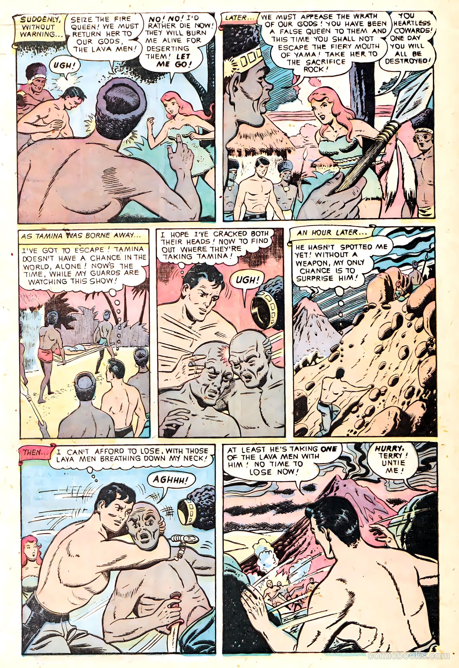 Baffling Mysteries #8 (1952) — page 32 of 36