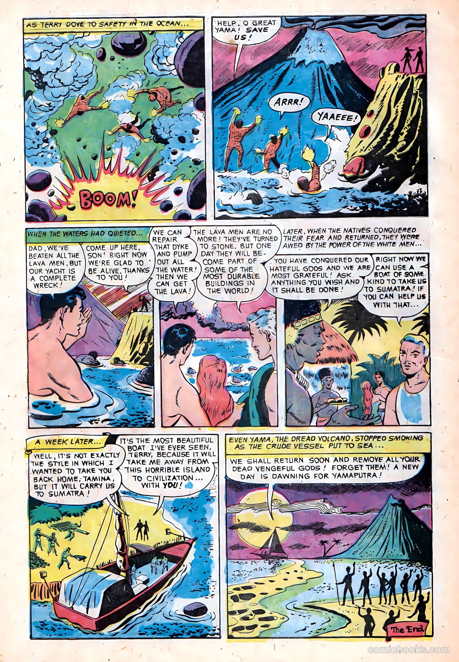 Baffling Mysteries #8 (1952) — page 34 of 36