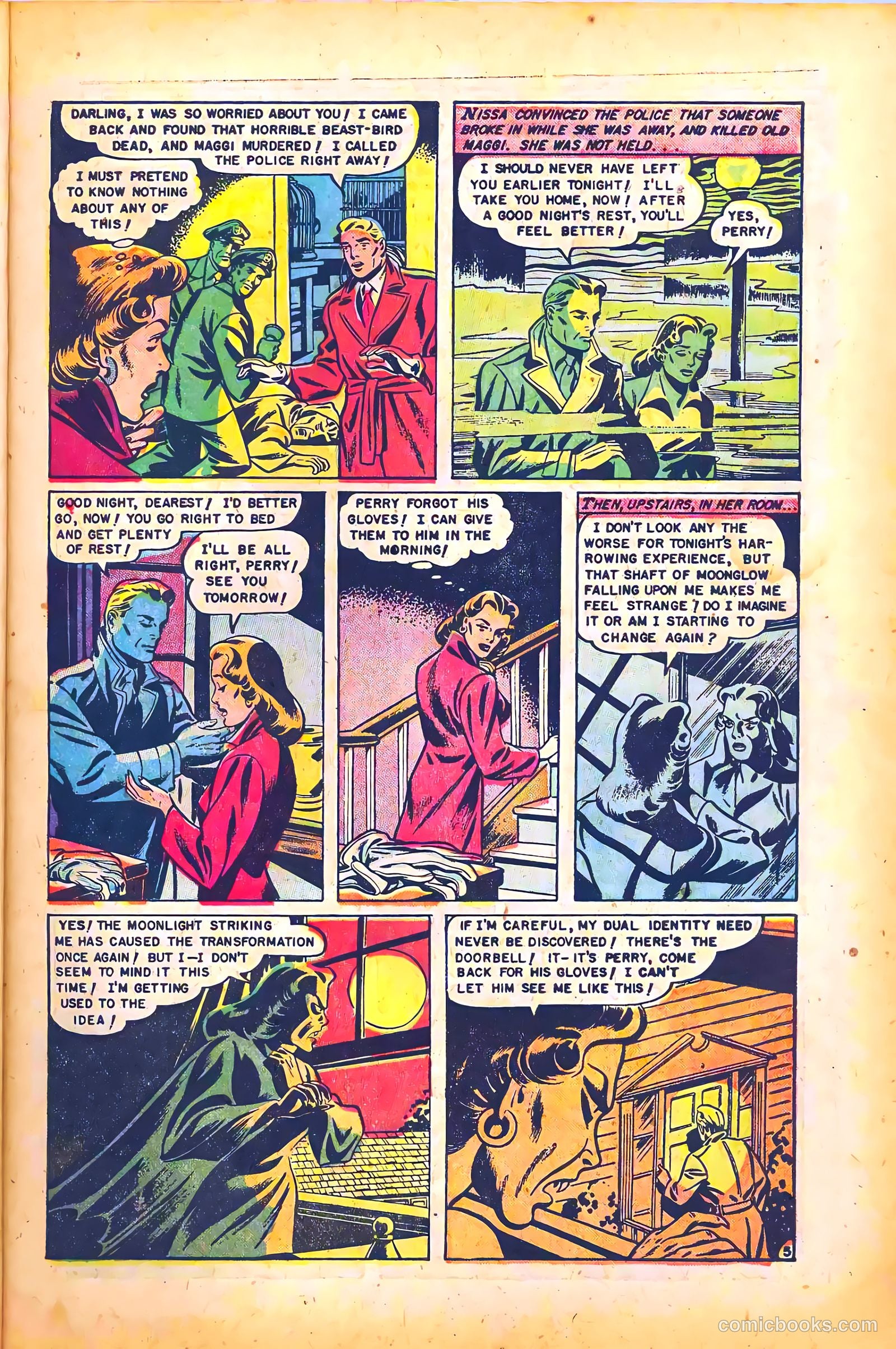 Baffling Mysteries #9 (1952) — page 7 of 36