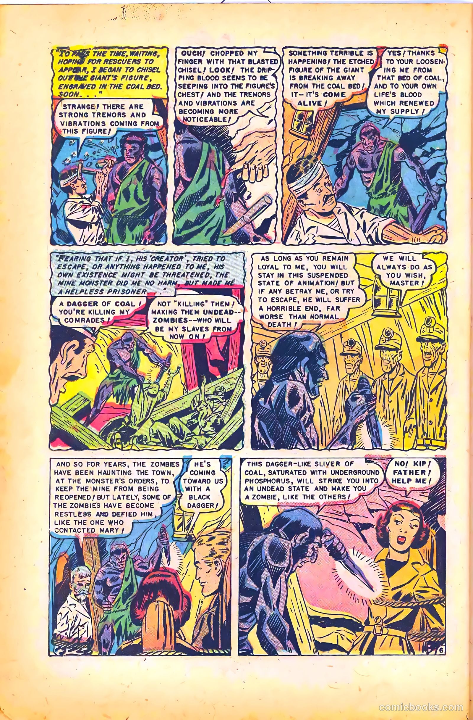 Baffling Mysteries #9 (1952) — page 16 of 36