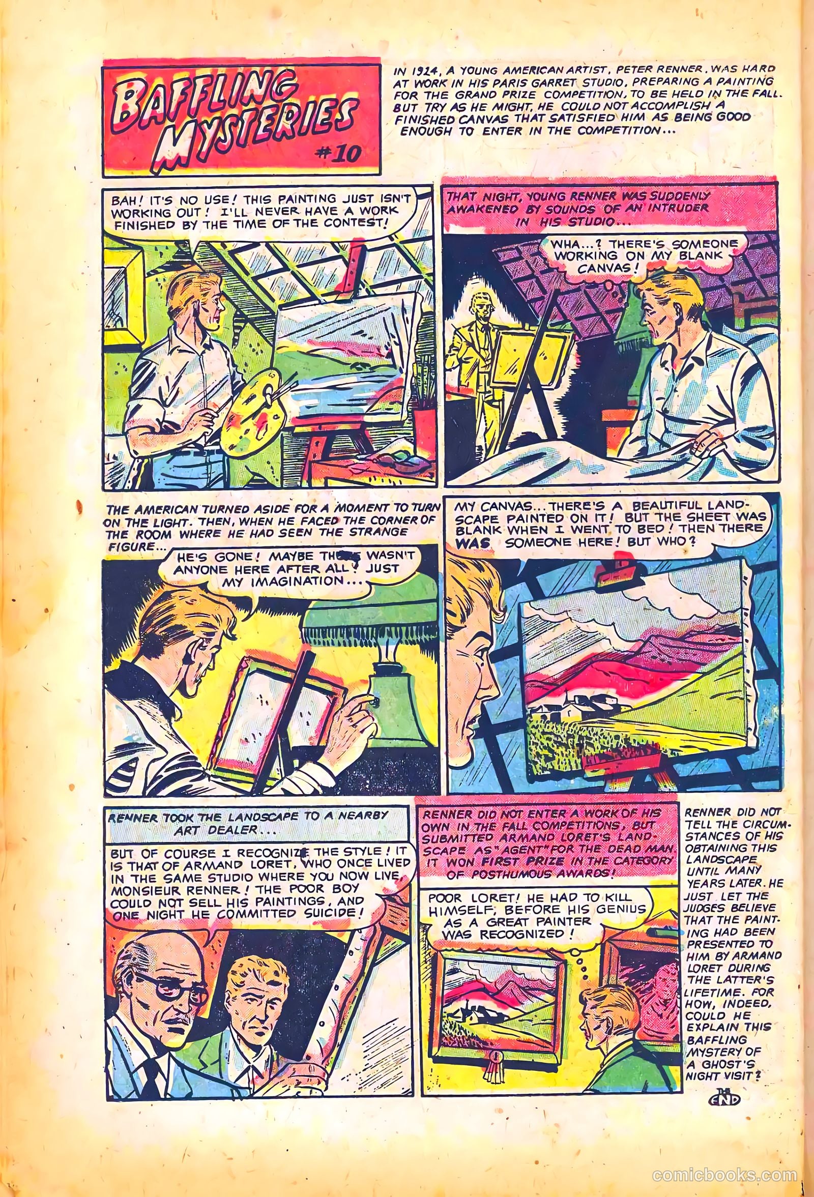 Baffling Mysteries #9 (1952) — page 18 of 36