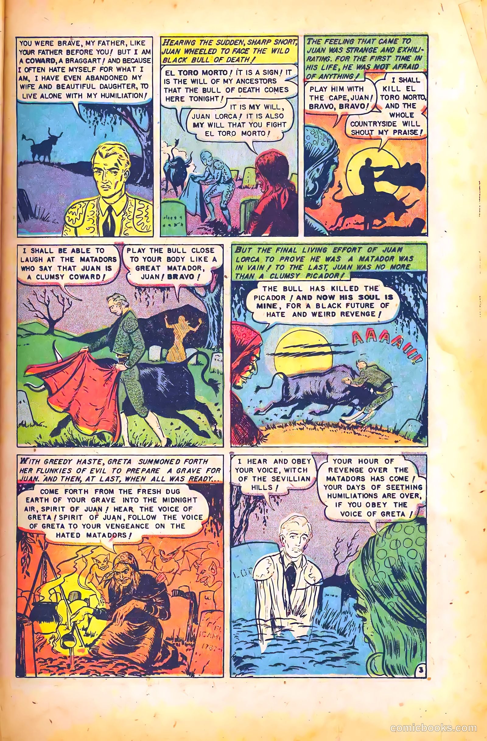 Baffling Mysteries #9 (1952) — page 21 of 36