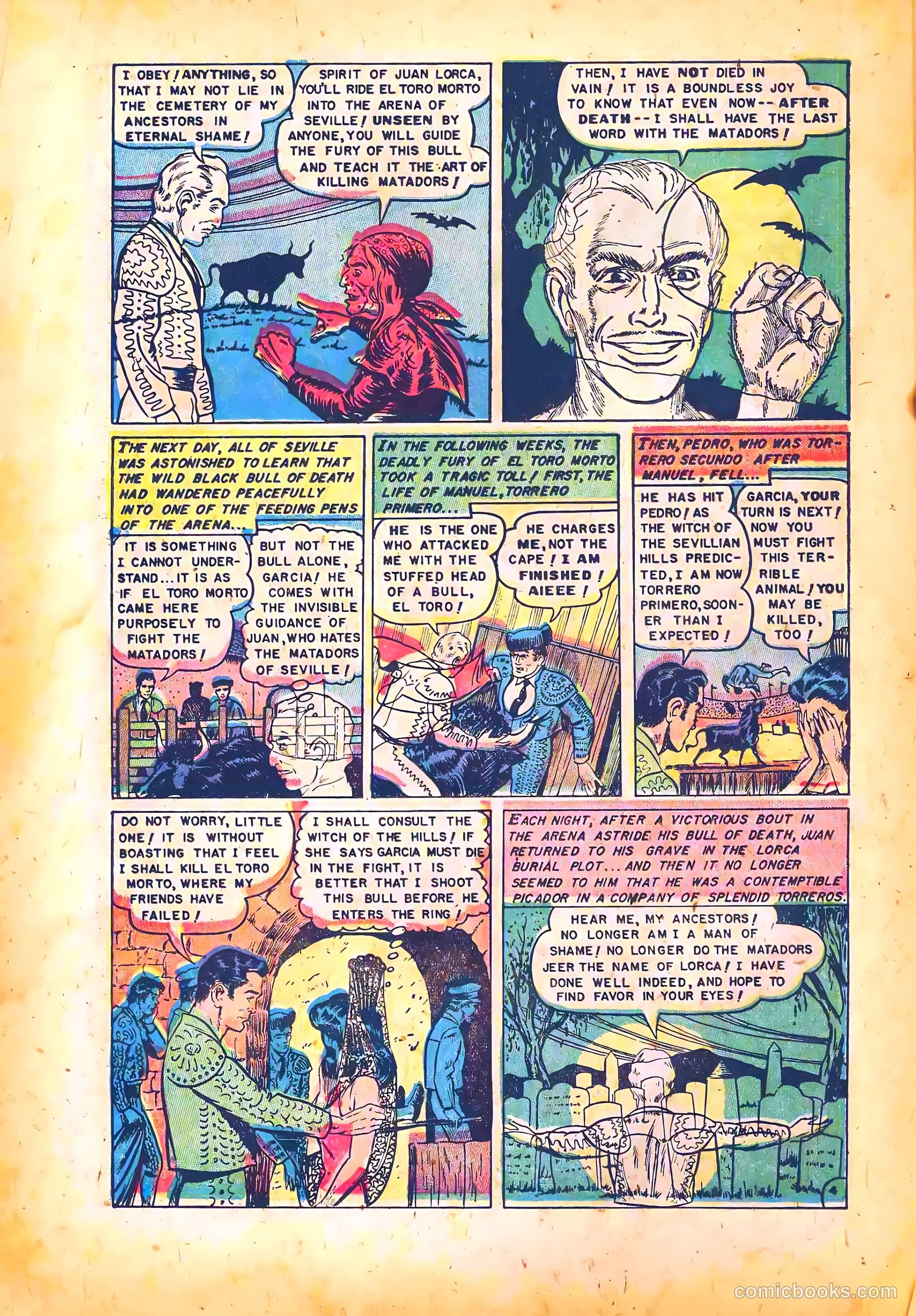 Baffling Mysteries #9 (1952) — page 22 of 36