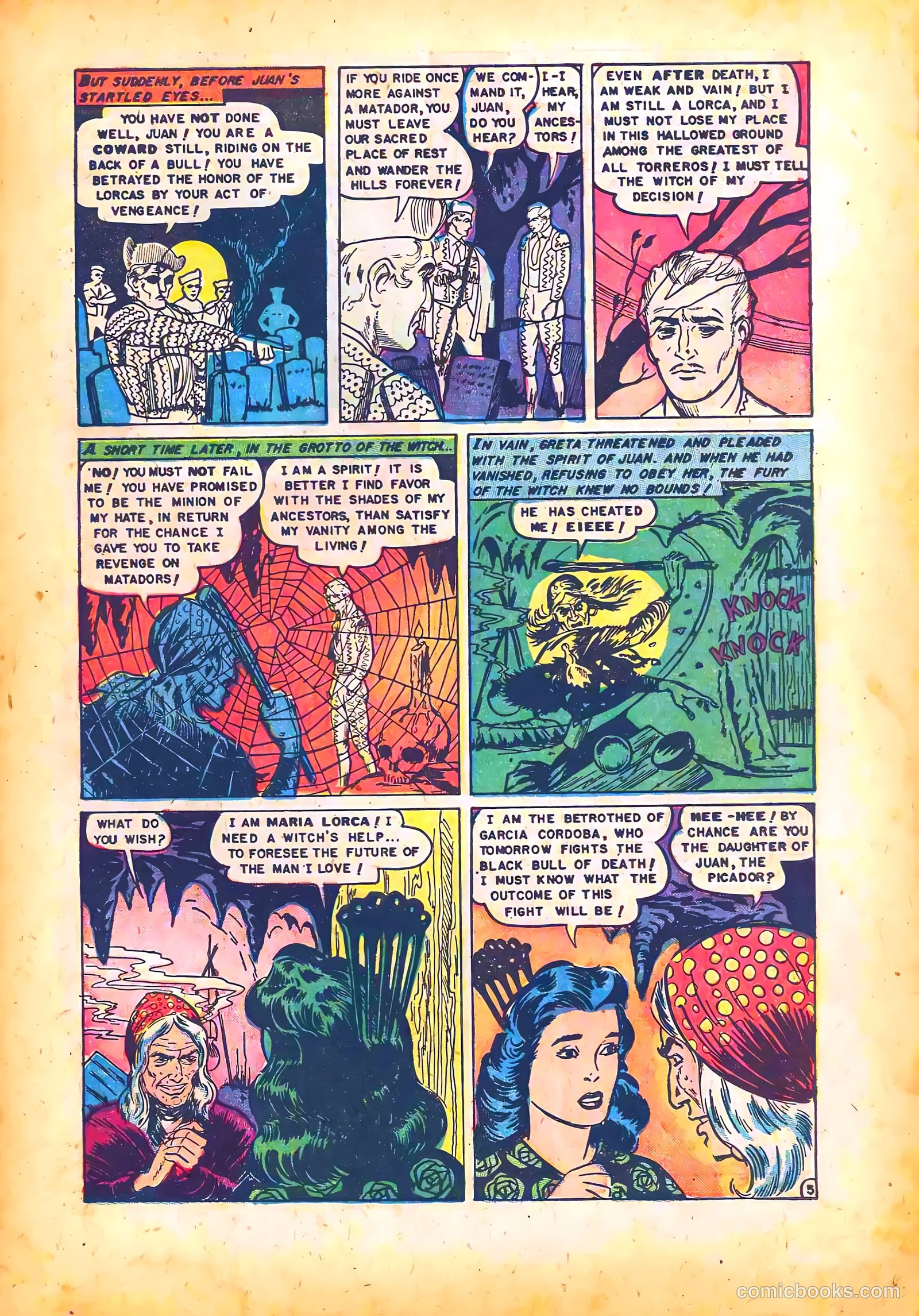 Baffling Mysteries #9 (1952) — page 23 of 36