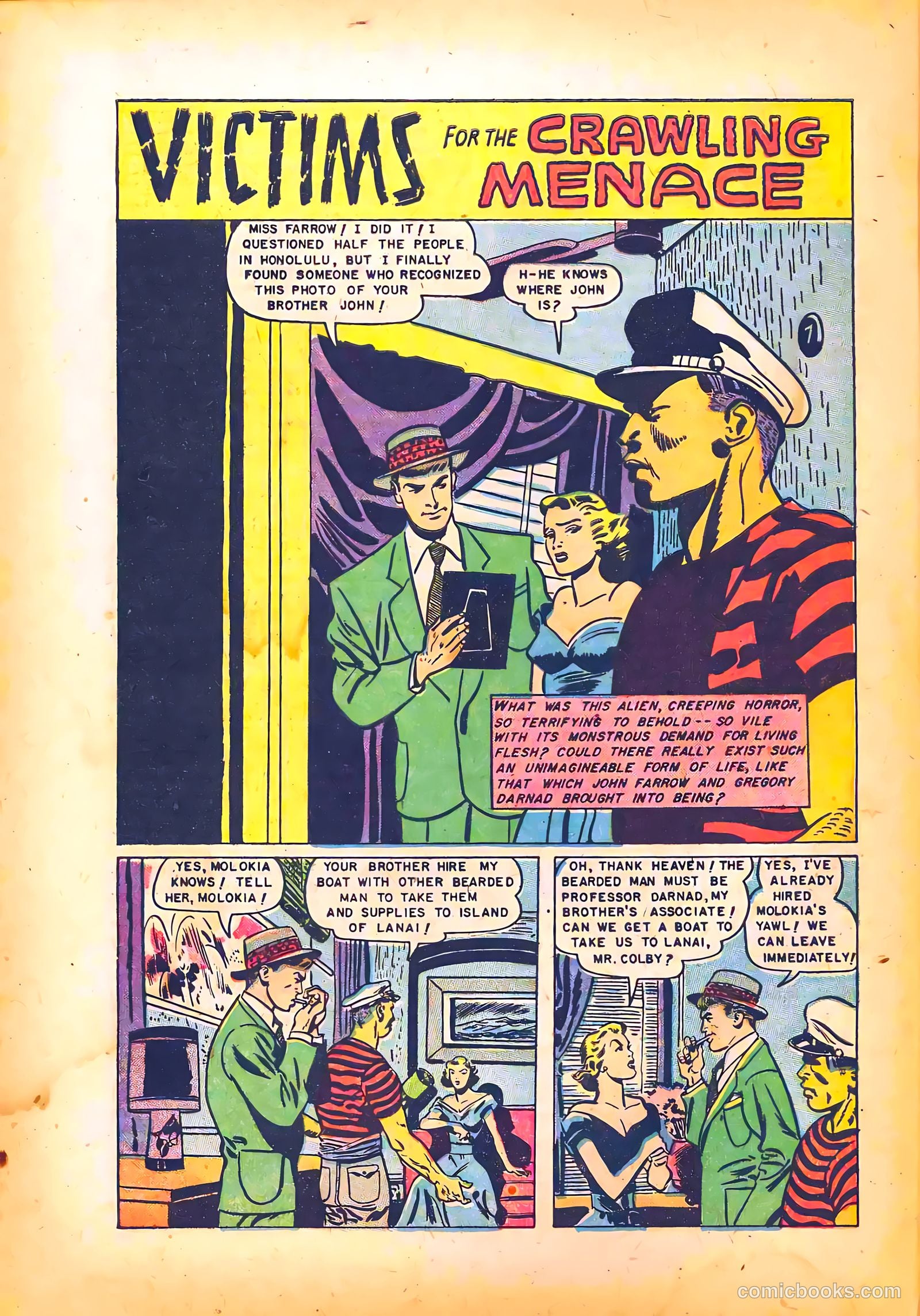 Baffling Mysteries #9 (1952) — page 28 of 36