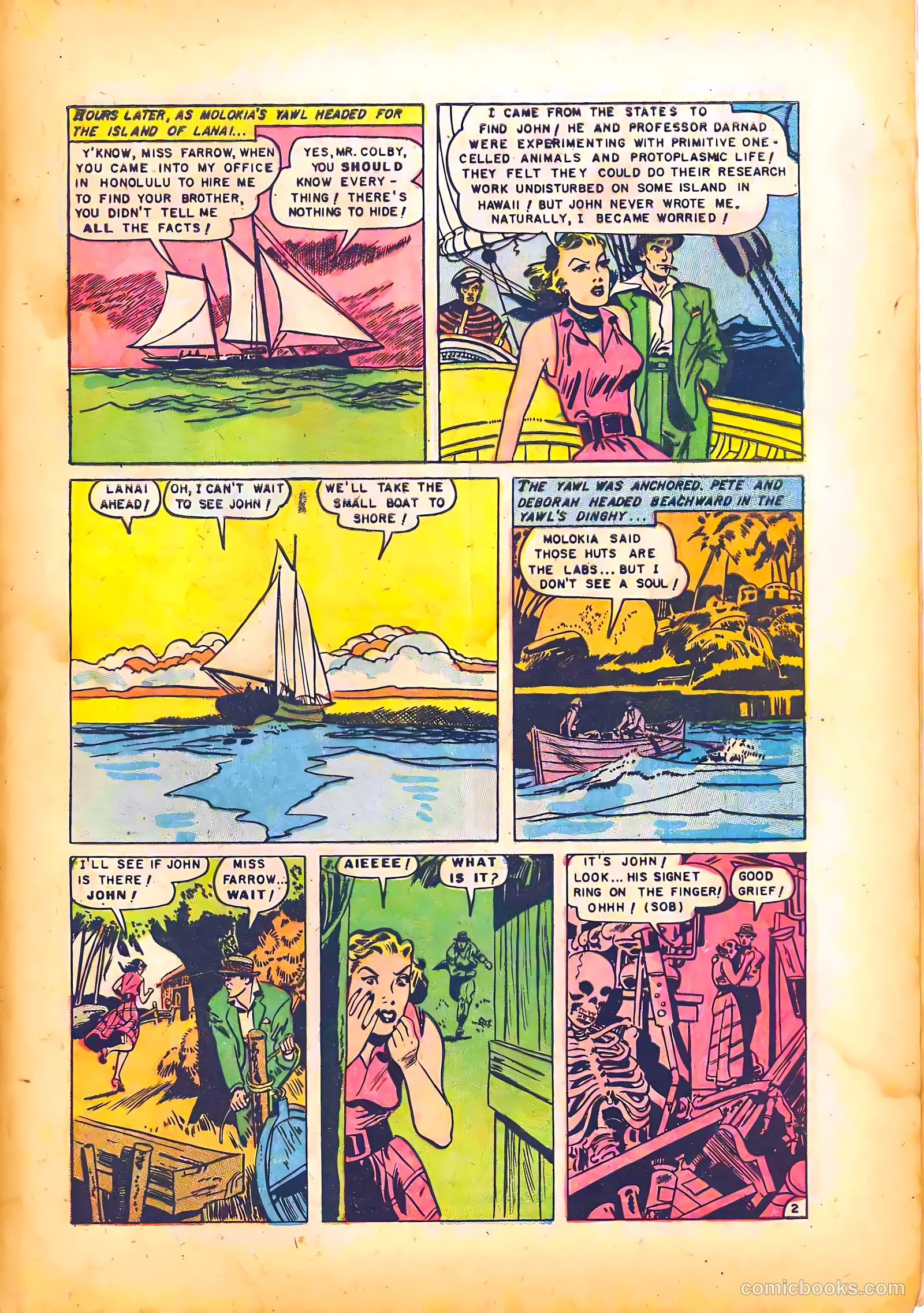 Baffling Mysteries #9 (1952) — page 29 of 36