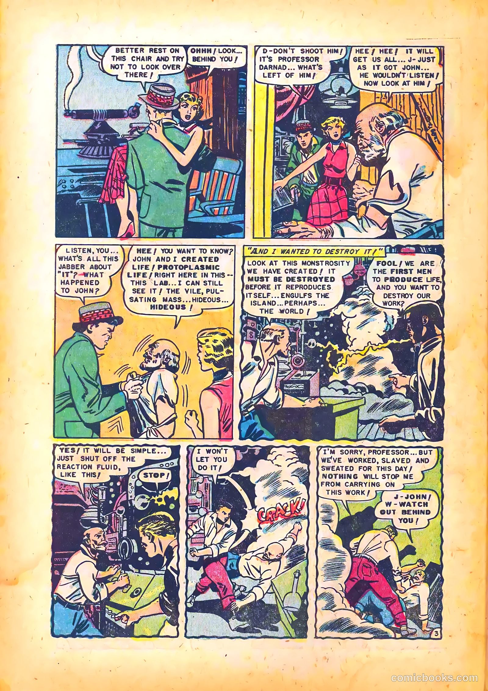 Baffling Mysteries #9 (1952) — page 30 of 36