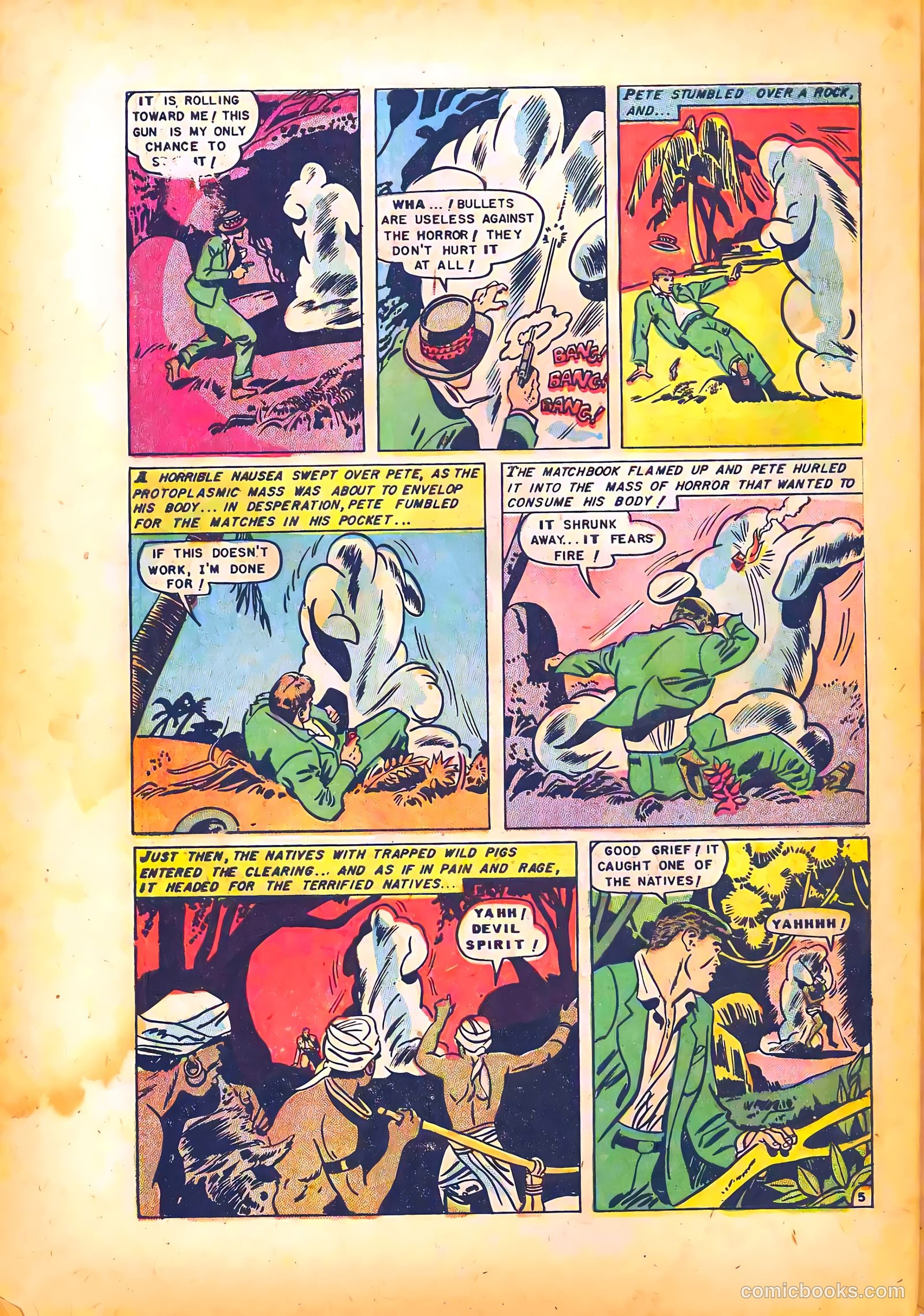 Baffling Mysteries #9 (1952) — page 32 of 36