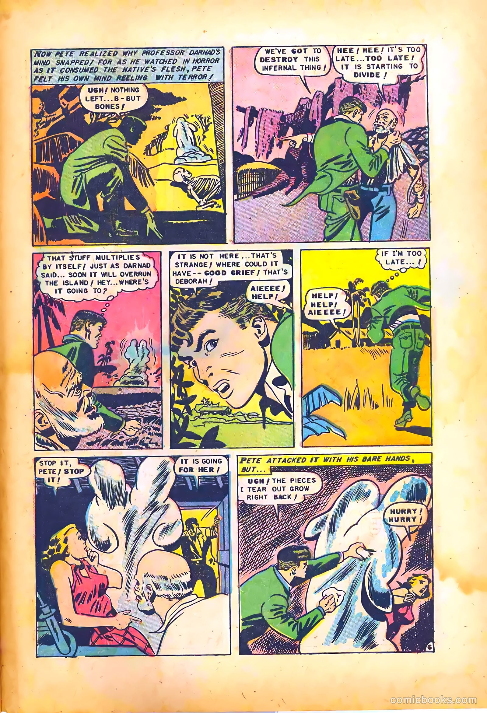 Baffling Mysteries #9 (1952) — page 33 of 36