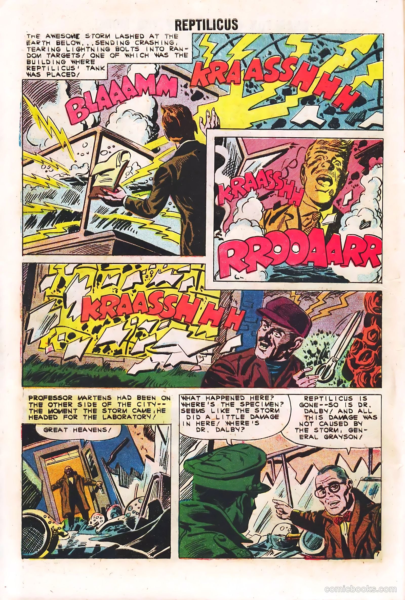 Reptilicus #1 (1961) — page 10 of 36