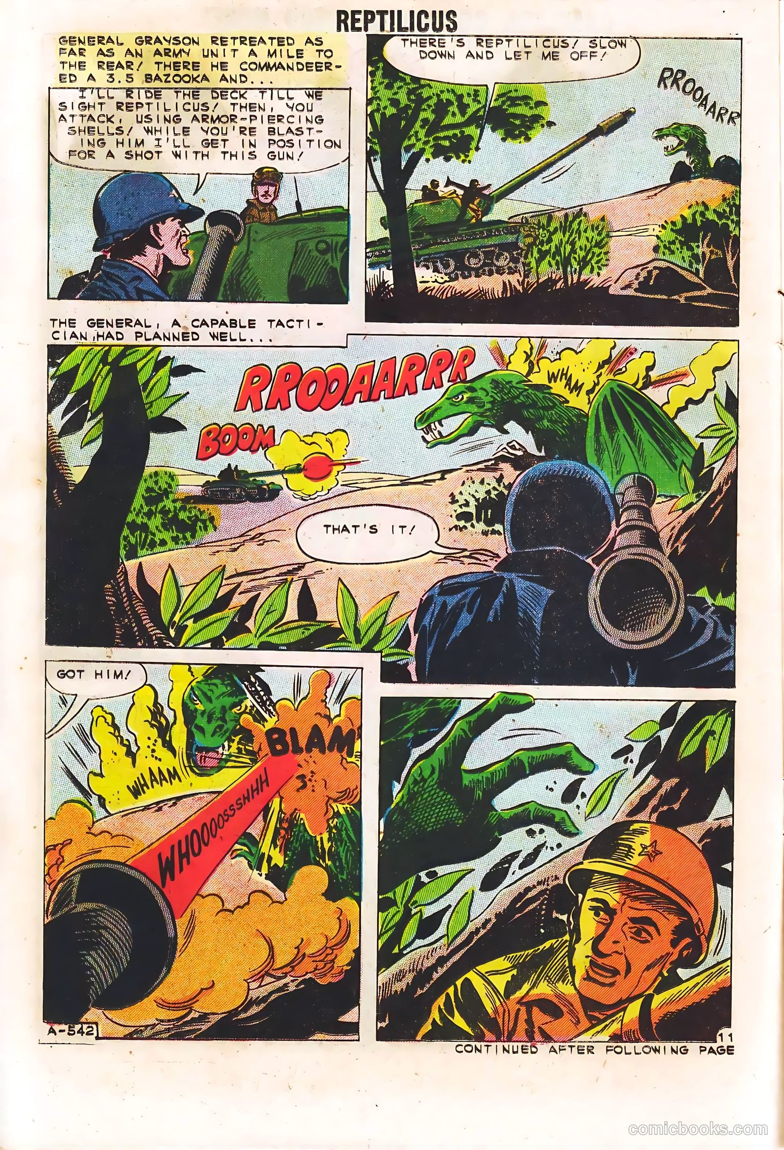 Reptilicus #1 (1961) — page 14 of 36