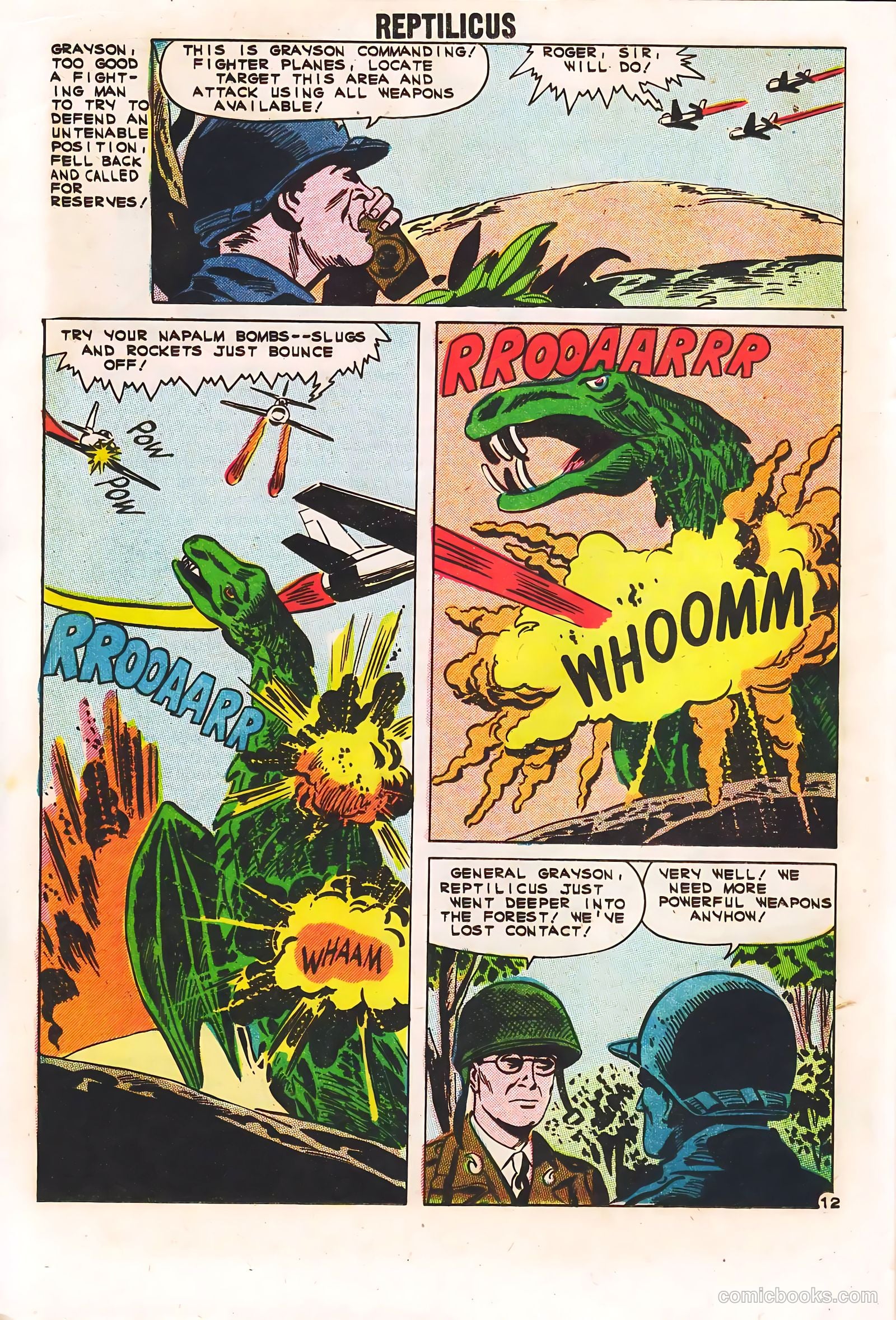 Reptilicus #1 (1961) — page 16 of 36
