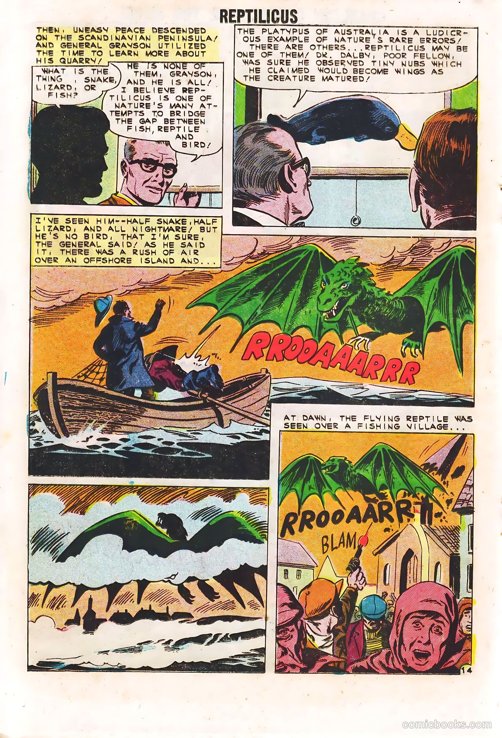 Reptilicus #1 (1961) — page 18 of 36