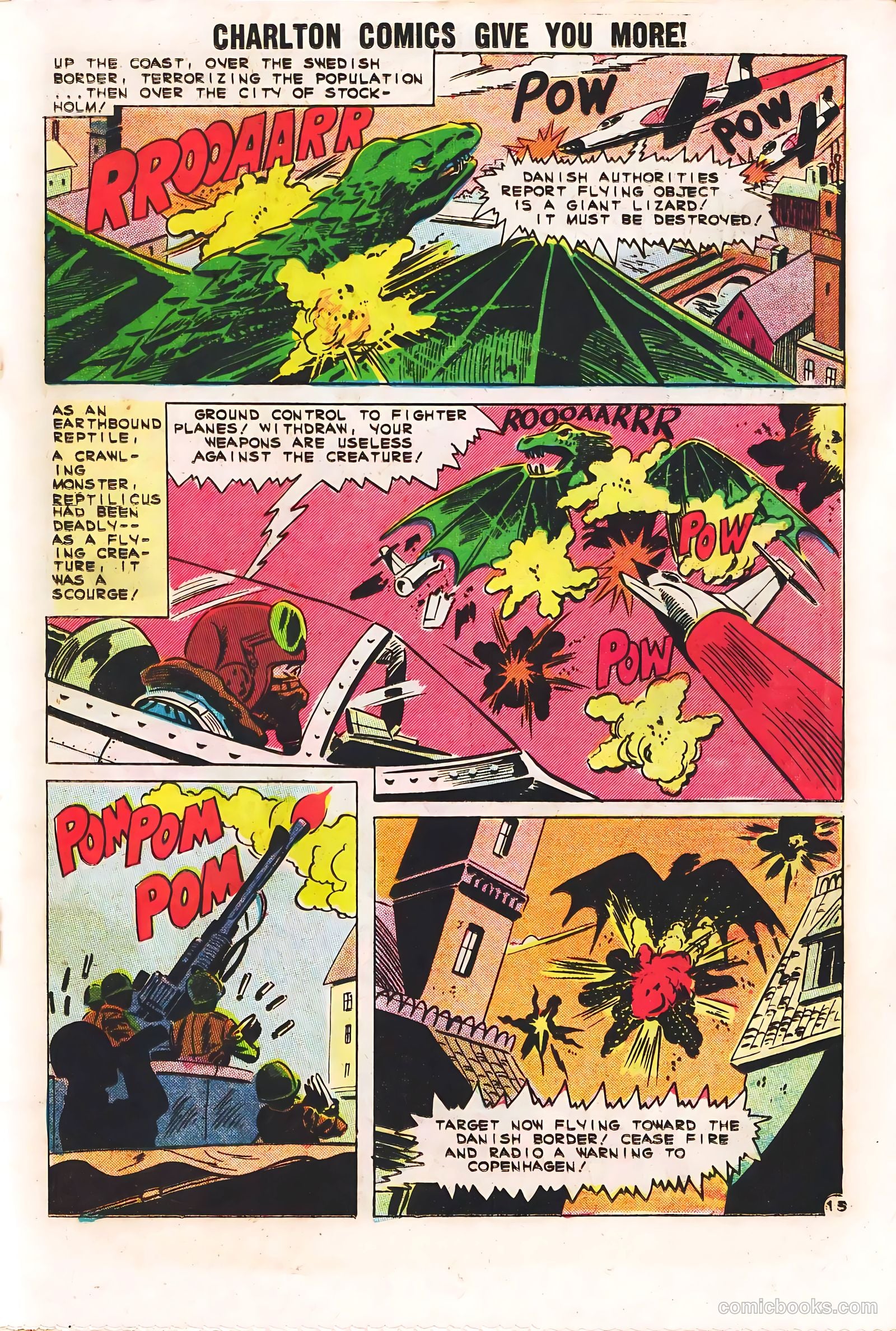 Reptilicus #1 (1961) — page 19 of 36