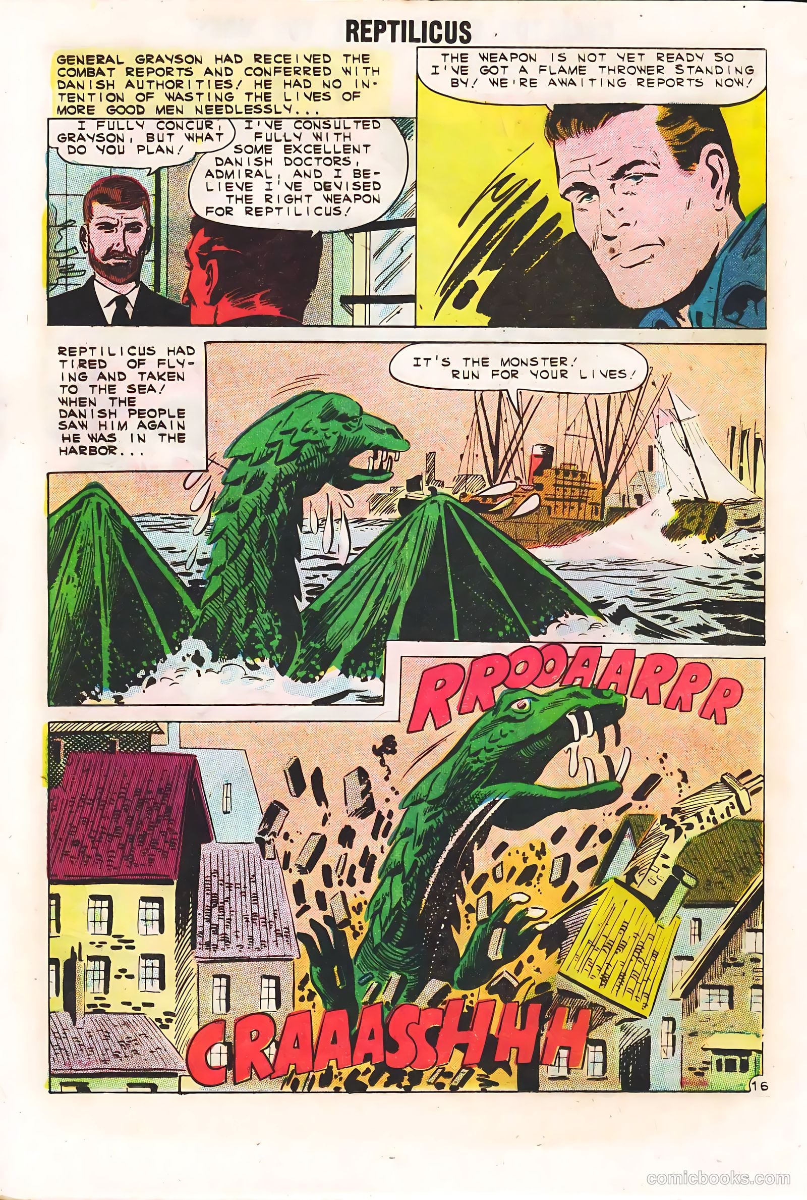 Reptilicus #1 (1961) — page 20 of 36
