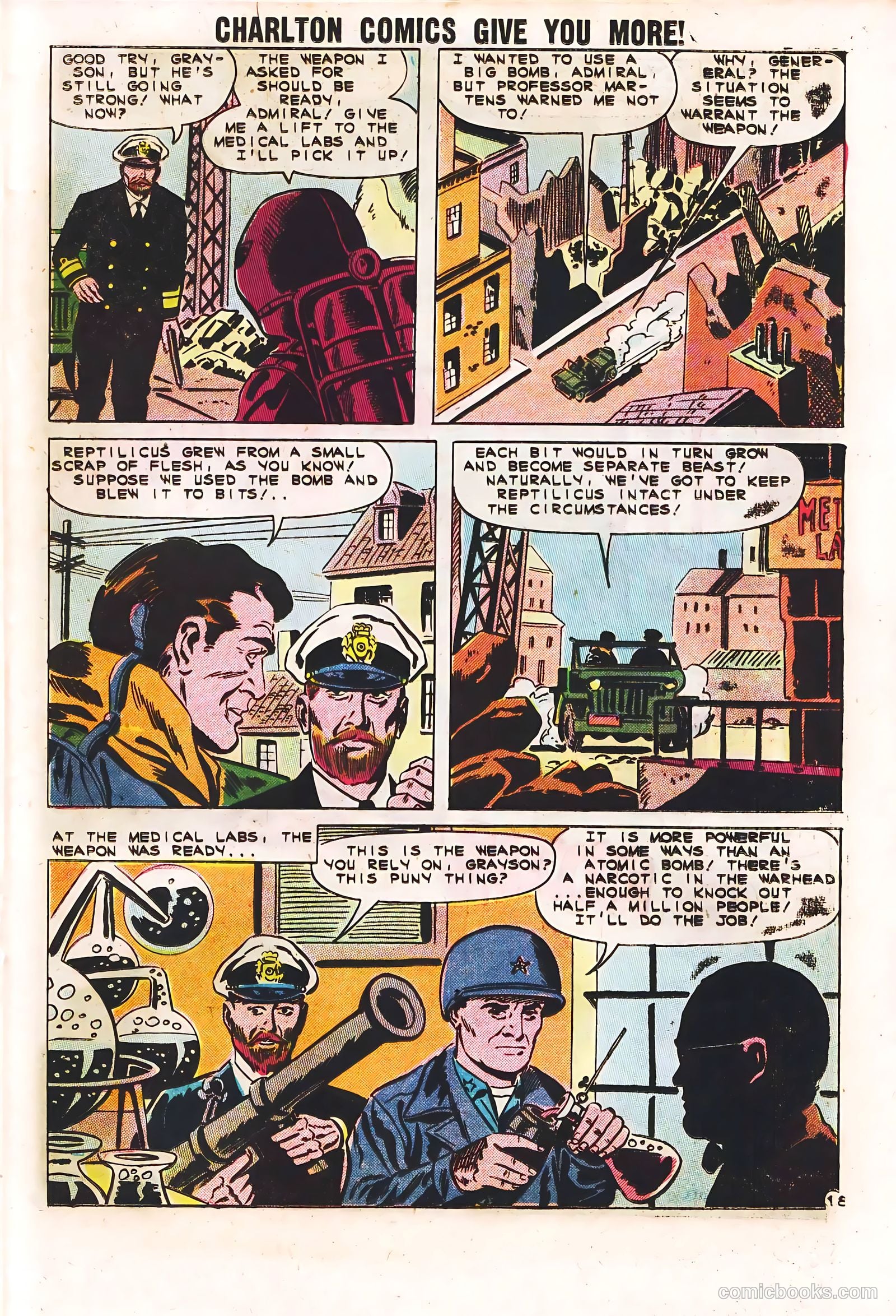 Reptilicus #1 (1961) — page 23 of 36