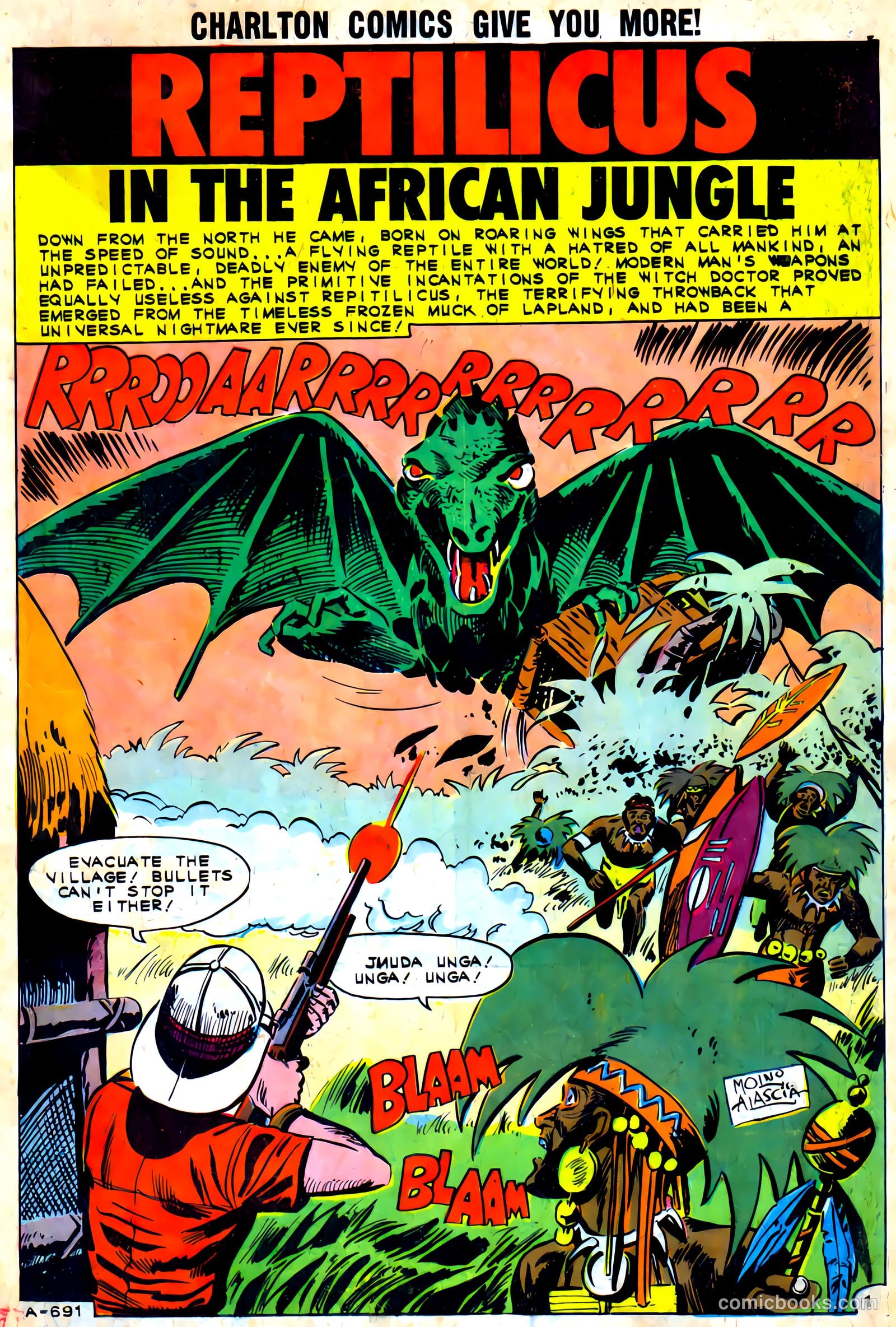 Reptilicus #2 (1961) — page 3 of 36