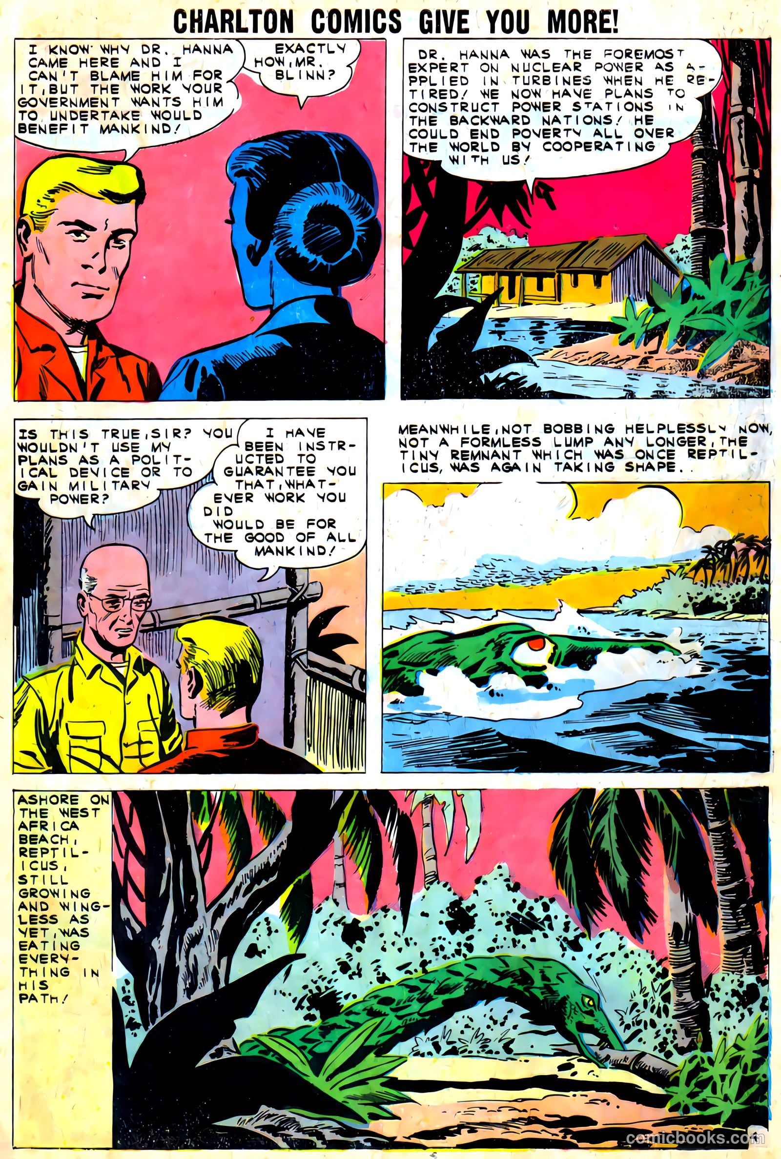 Reptilicus #2 (1961) — page 7 of 36
