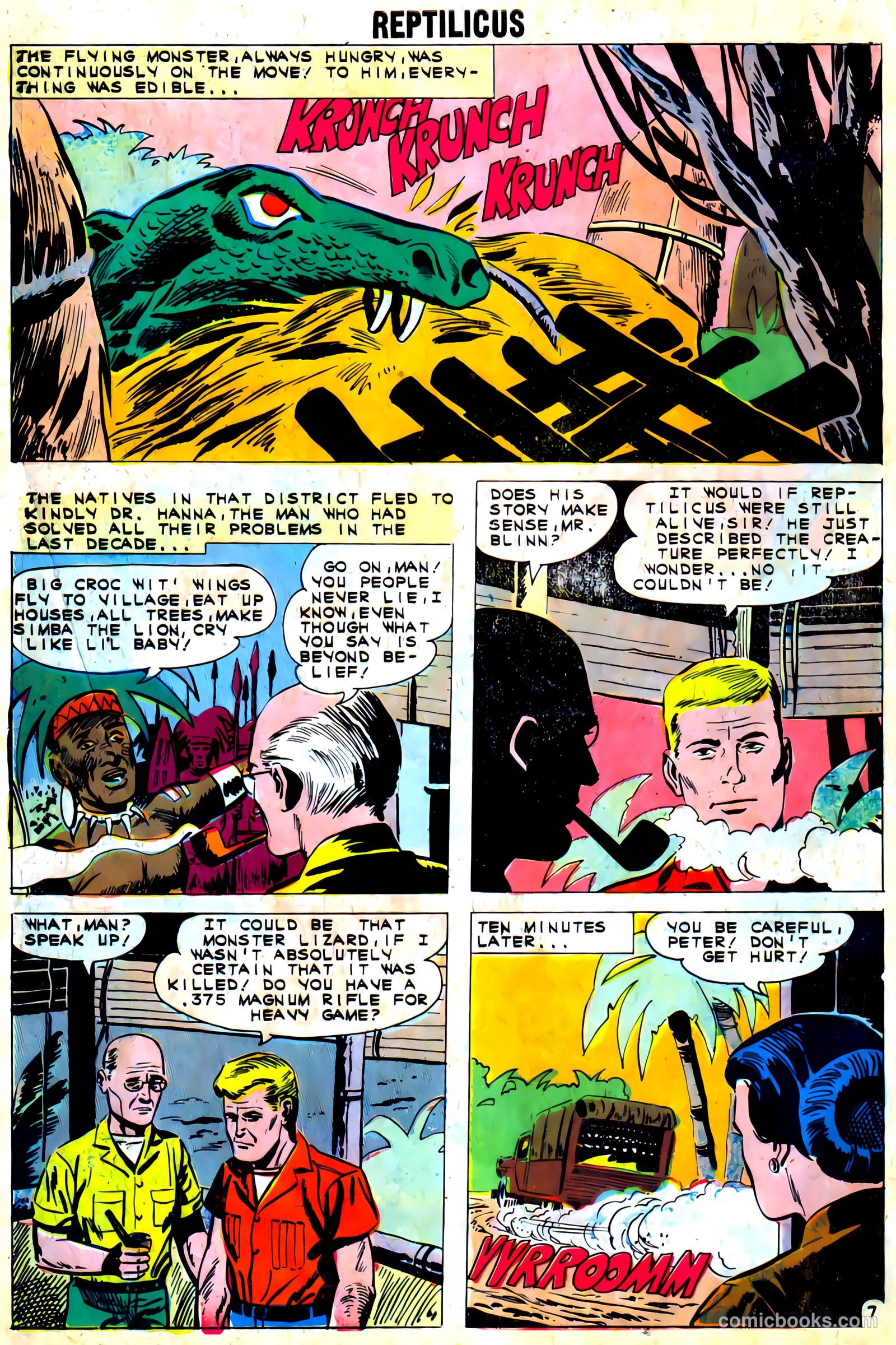 Reptilicus #2 (1961) — page 10 of 36