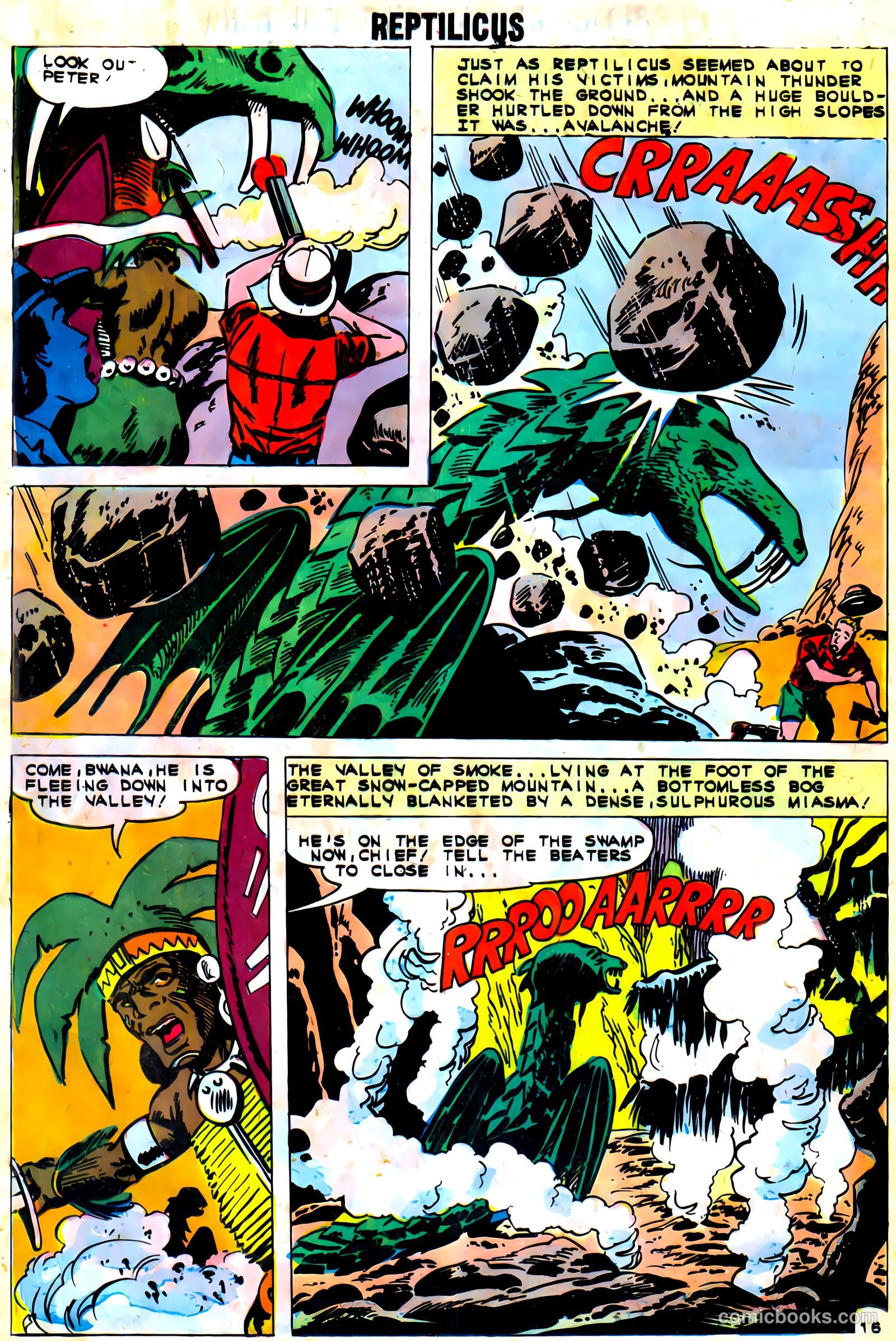 Reptilicus #2 (1961) — page 20 of 36