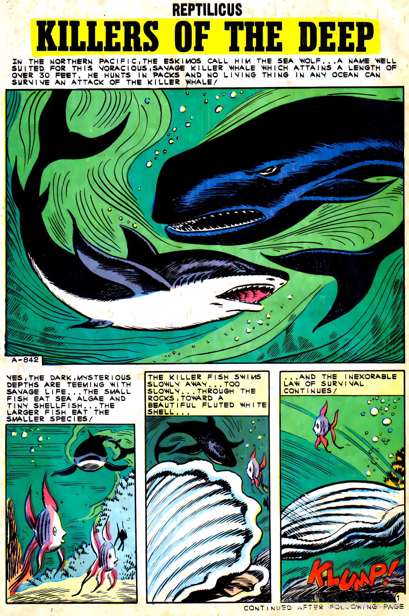 Reptilicus #2 (1961) — page 30 of 36