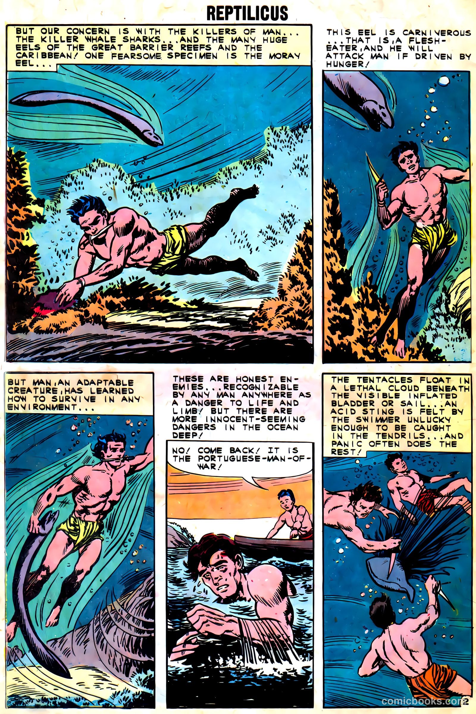 Reptilicus #2 (1961) — page 32 of 36