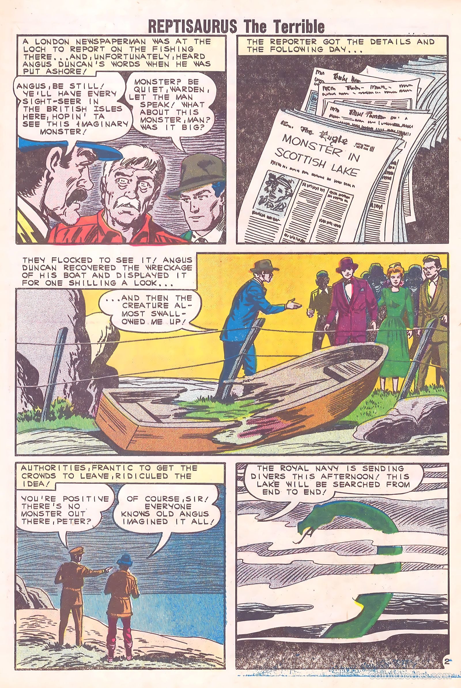 Reptisaurus #3 (1962) — page 32 of 37