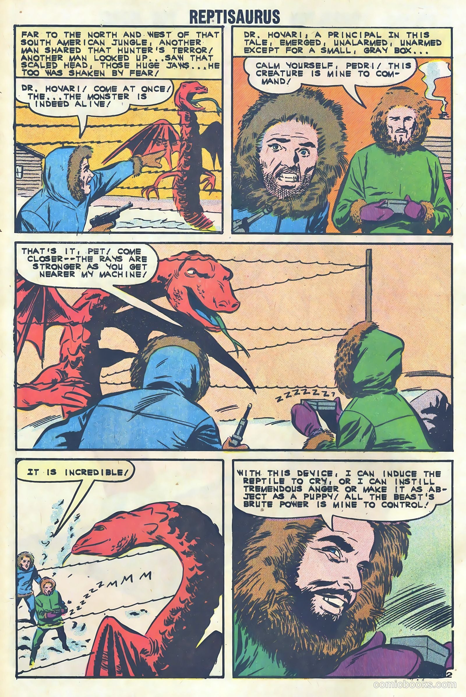 Reptisaurus #4 (1962) — page 4 of 36