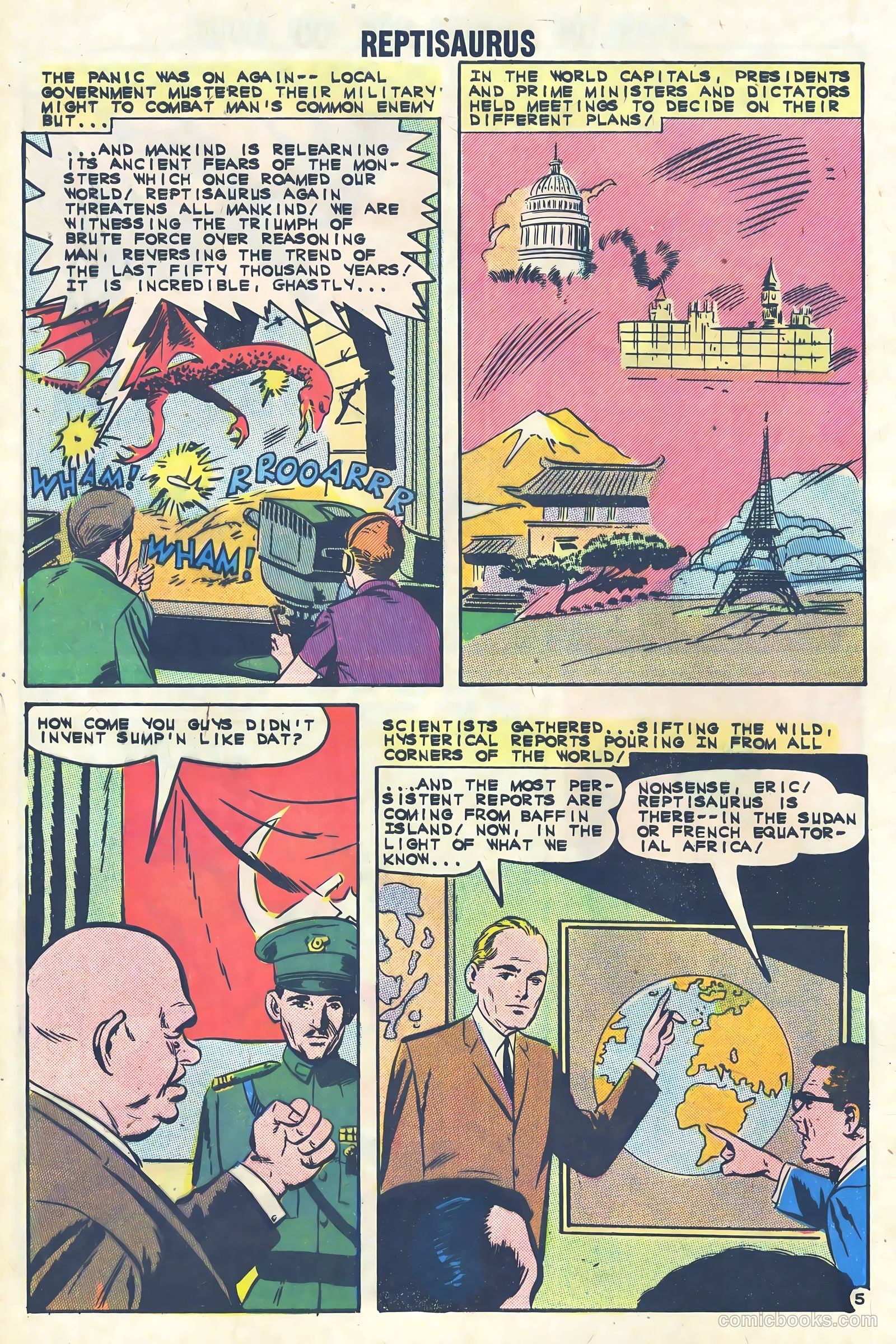 Reptisaurus #4 (1962) — page 8 of 36