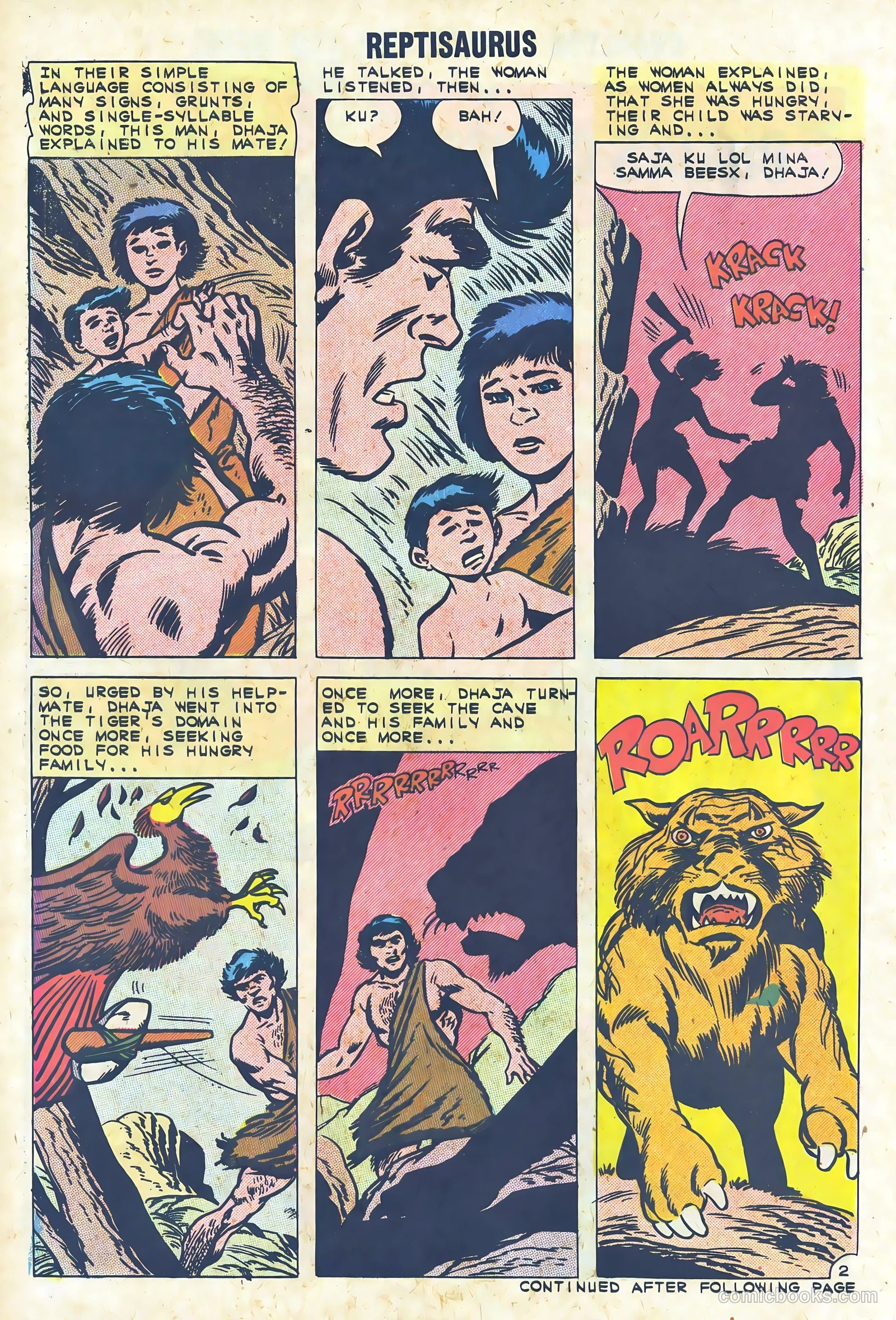 Reptisaurus #4 (1962) — page 30 of 36