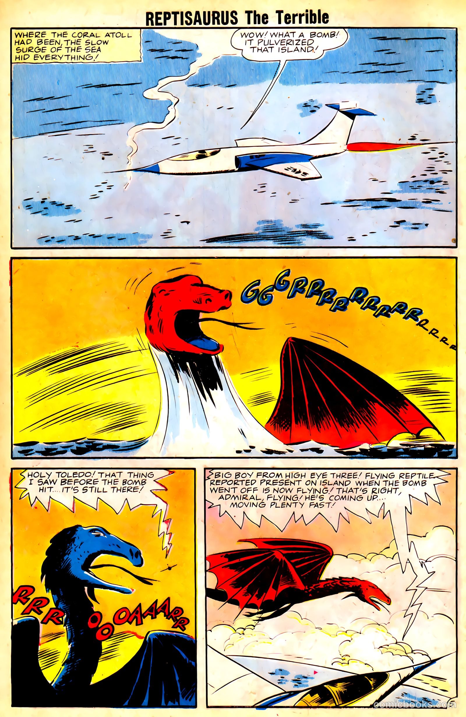 Reptisaurus #5 (1962) — page 8 of 36