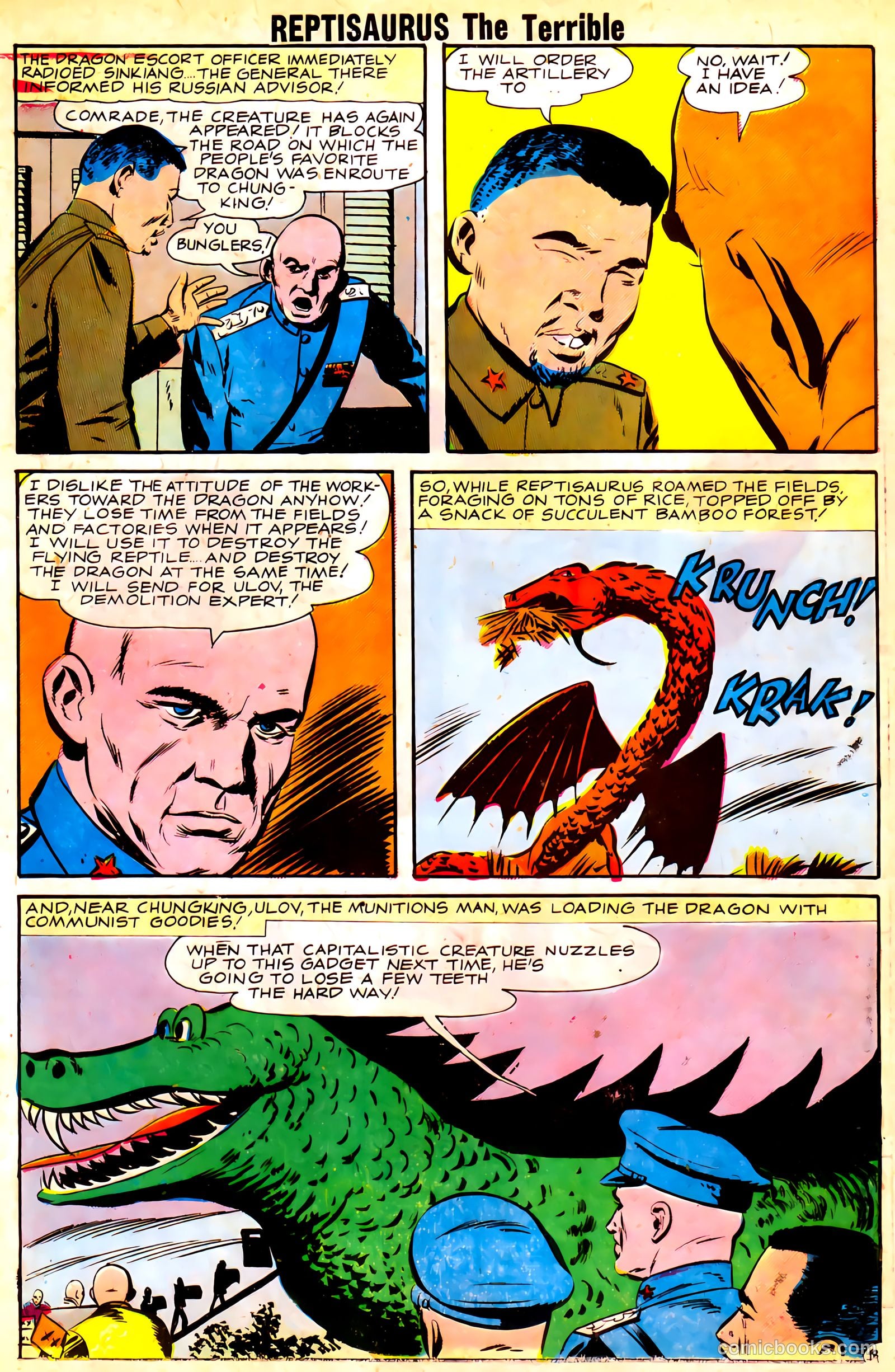 Reptisaurus #5 (1962) — page 23 of 36
