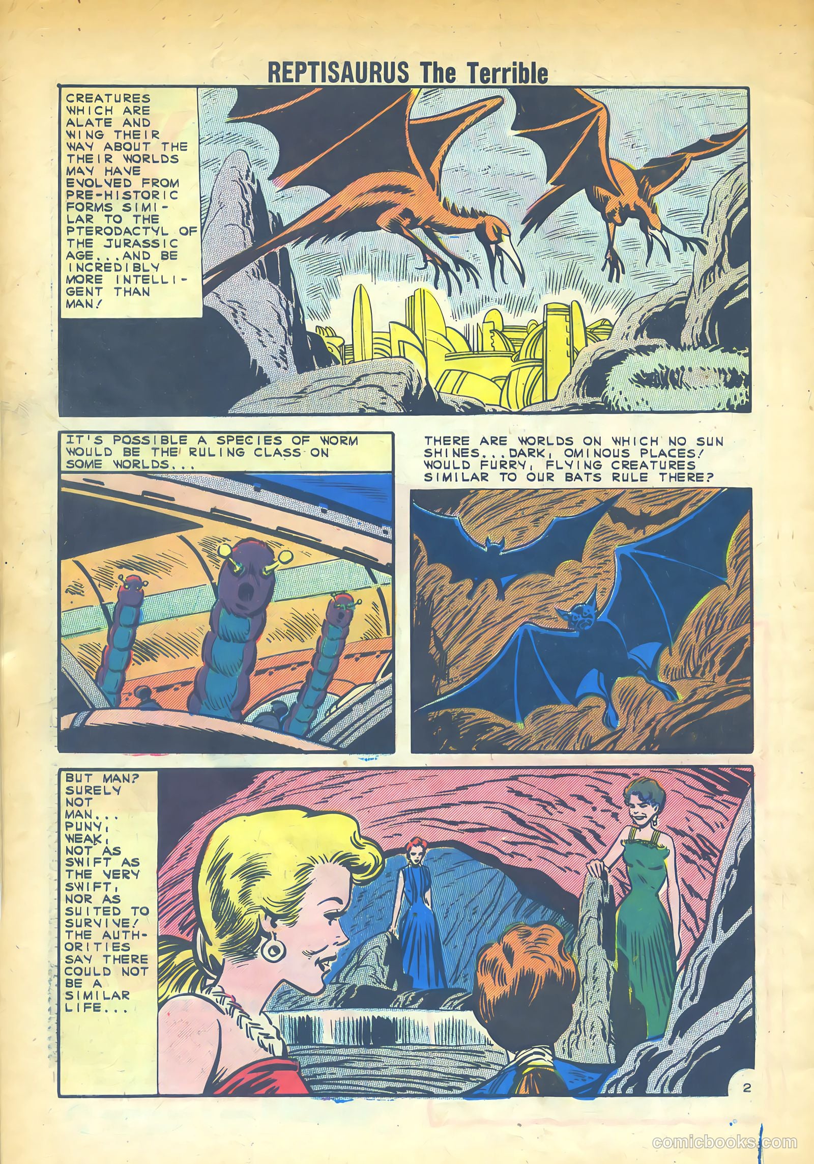 Reptisaurus #6 (1962) — page 32 of 36