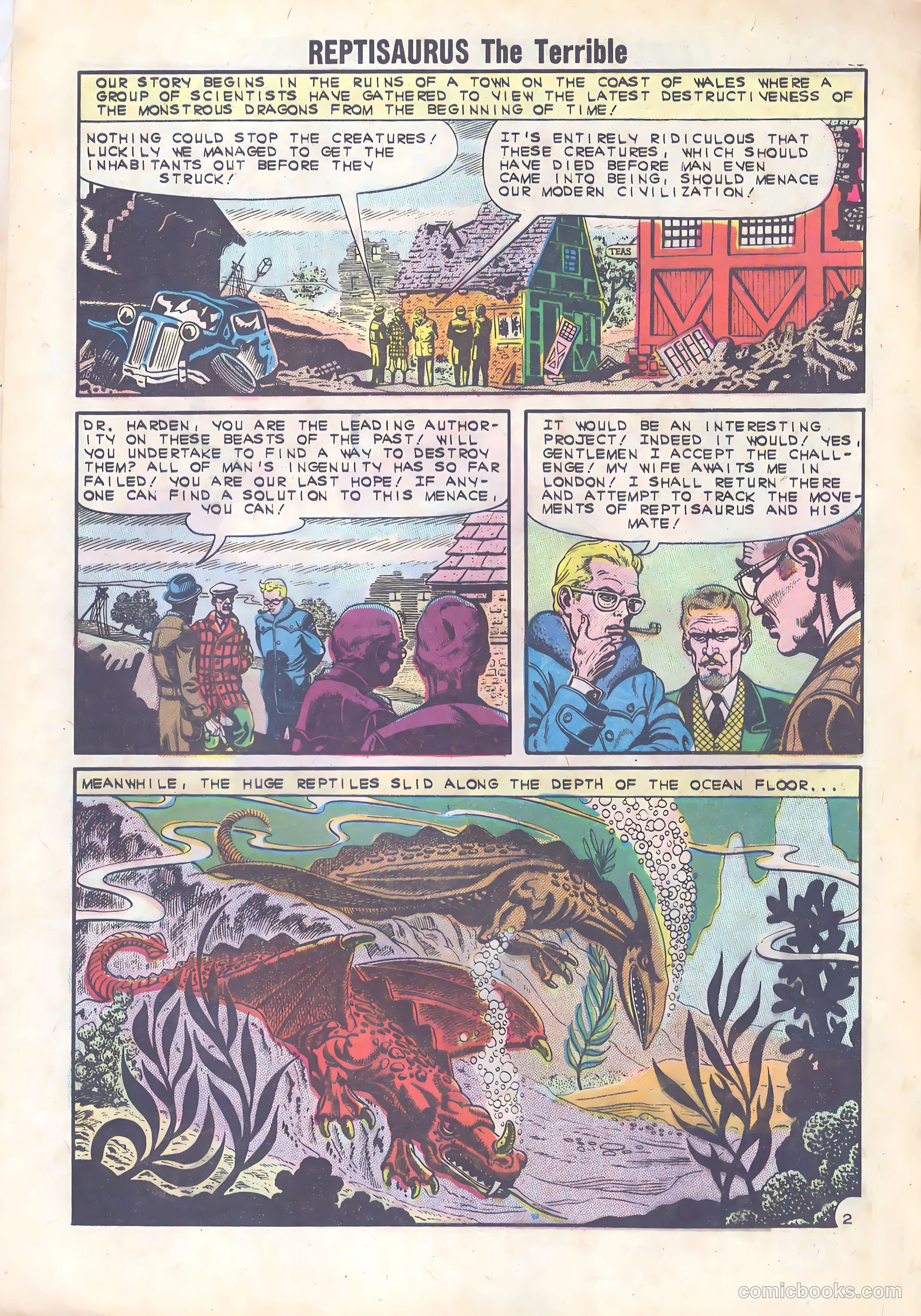 Reptisaurus #7 (1962) — page 4 of 37