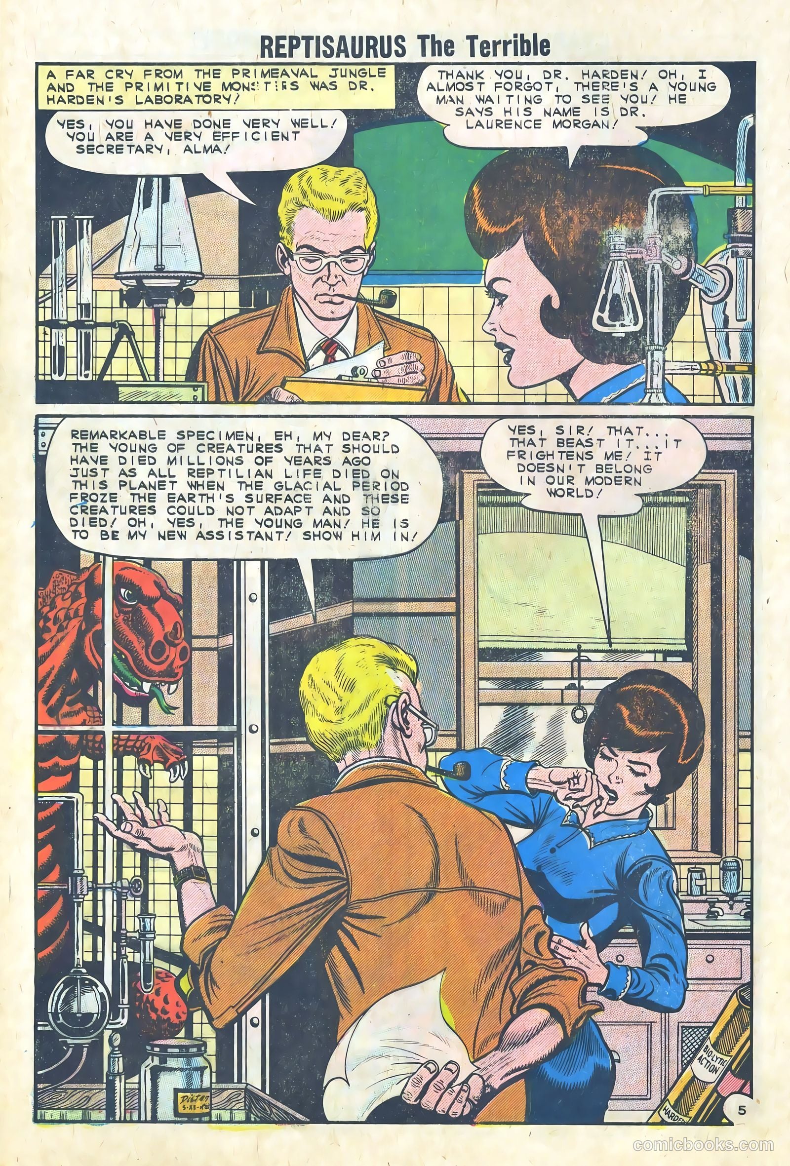 Reptisaurus #8 (1962) — page 8 of 36
