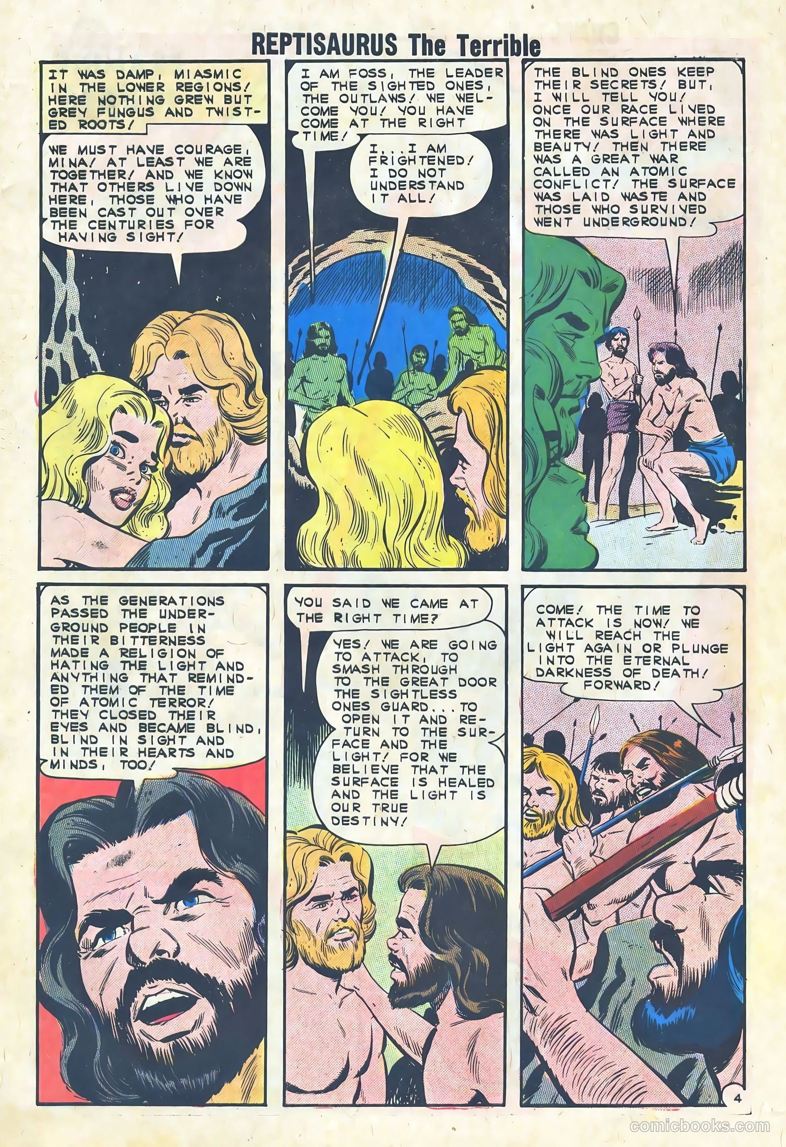 Reptisaurus #8 (1962) — page 32 of 36
