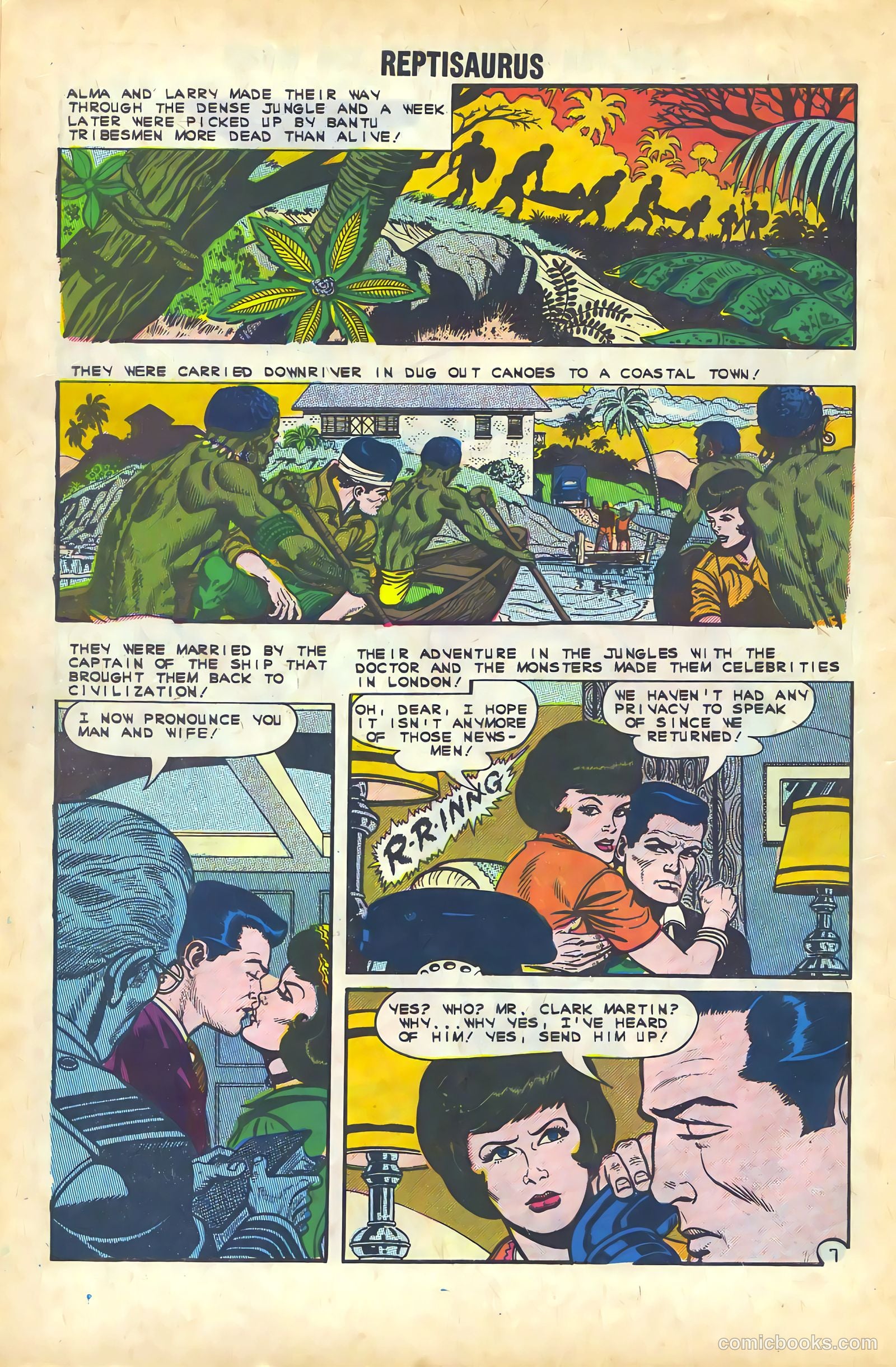 Reptisaurus Special Edition #1 (1963) — page 10 of 36