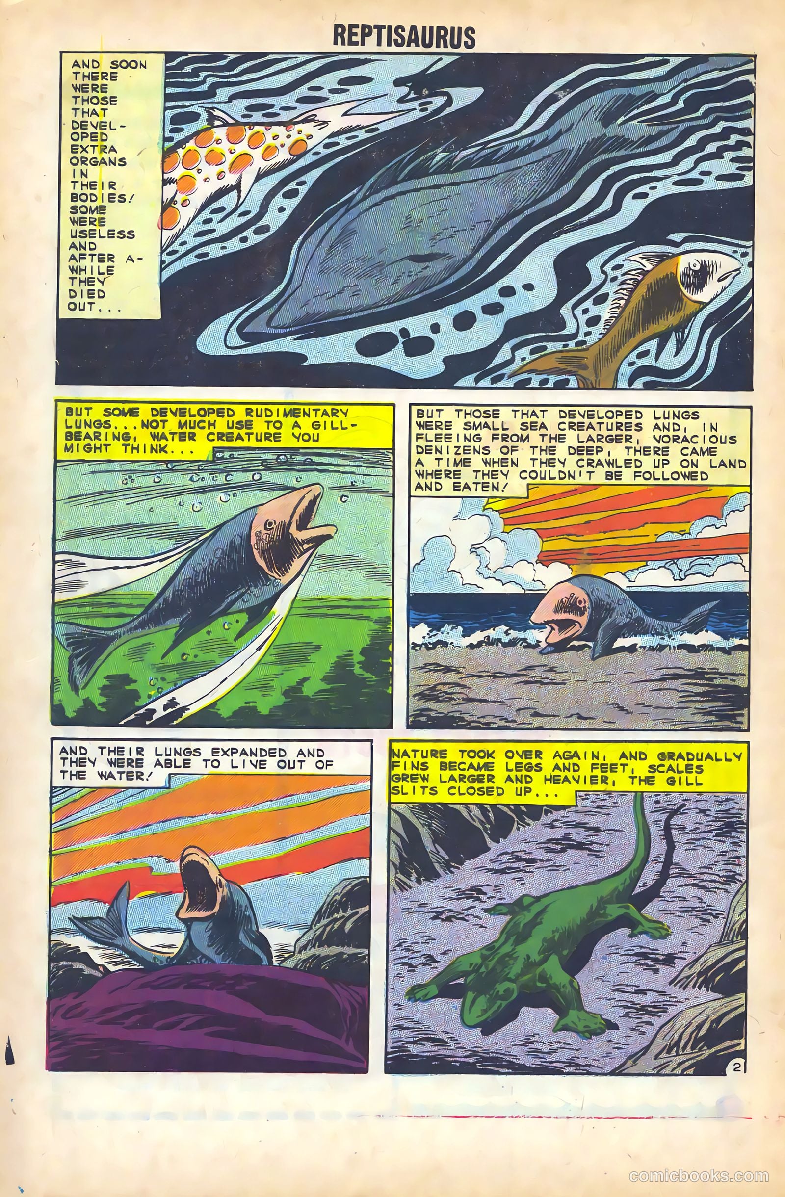 Reptisaurus Special Edition #1 (1963) — page 32 of 36