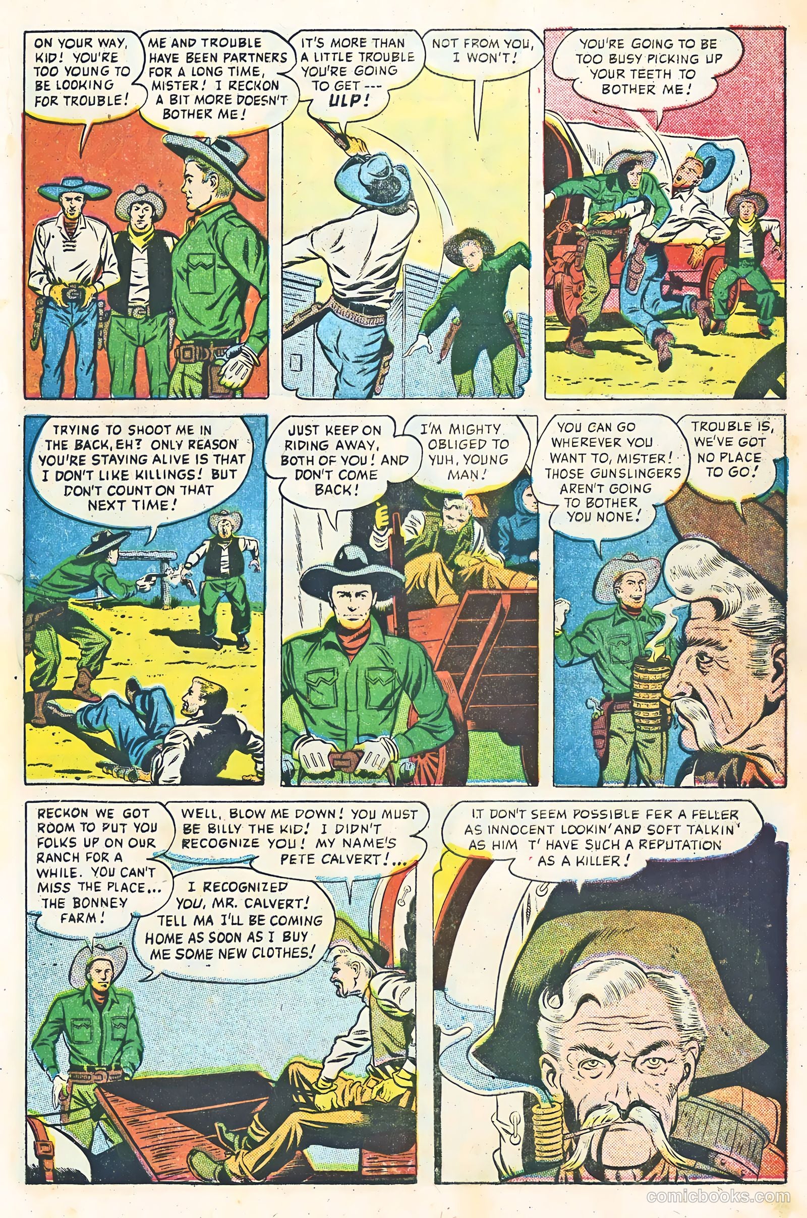 Return of the Outlaw #1 (1953) — page 5 of 37